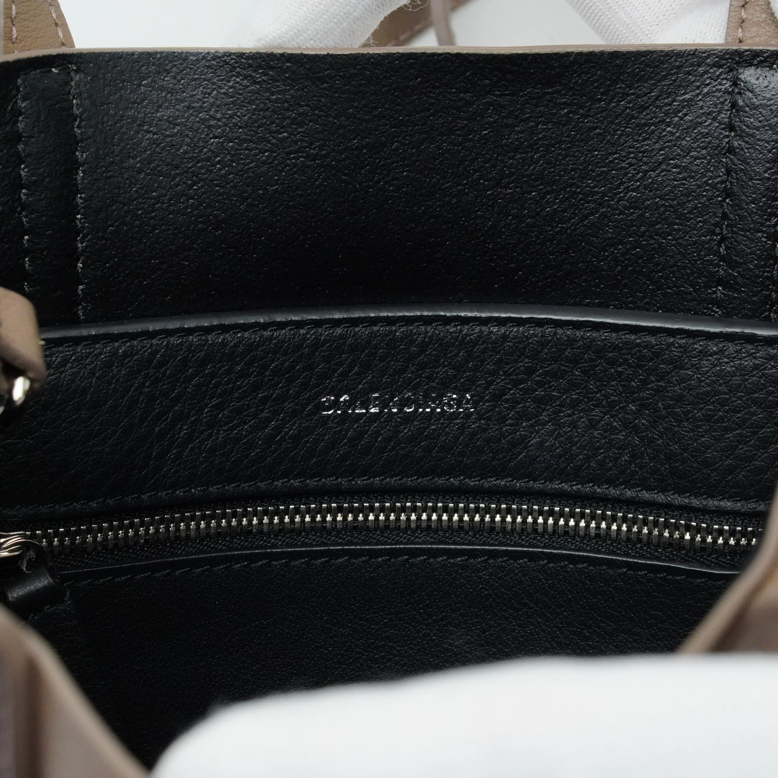 Balenciaga Everyday XXS Tote Bag Taupe - Image 11