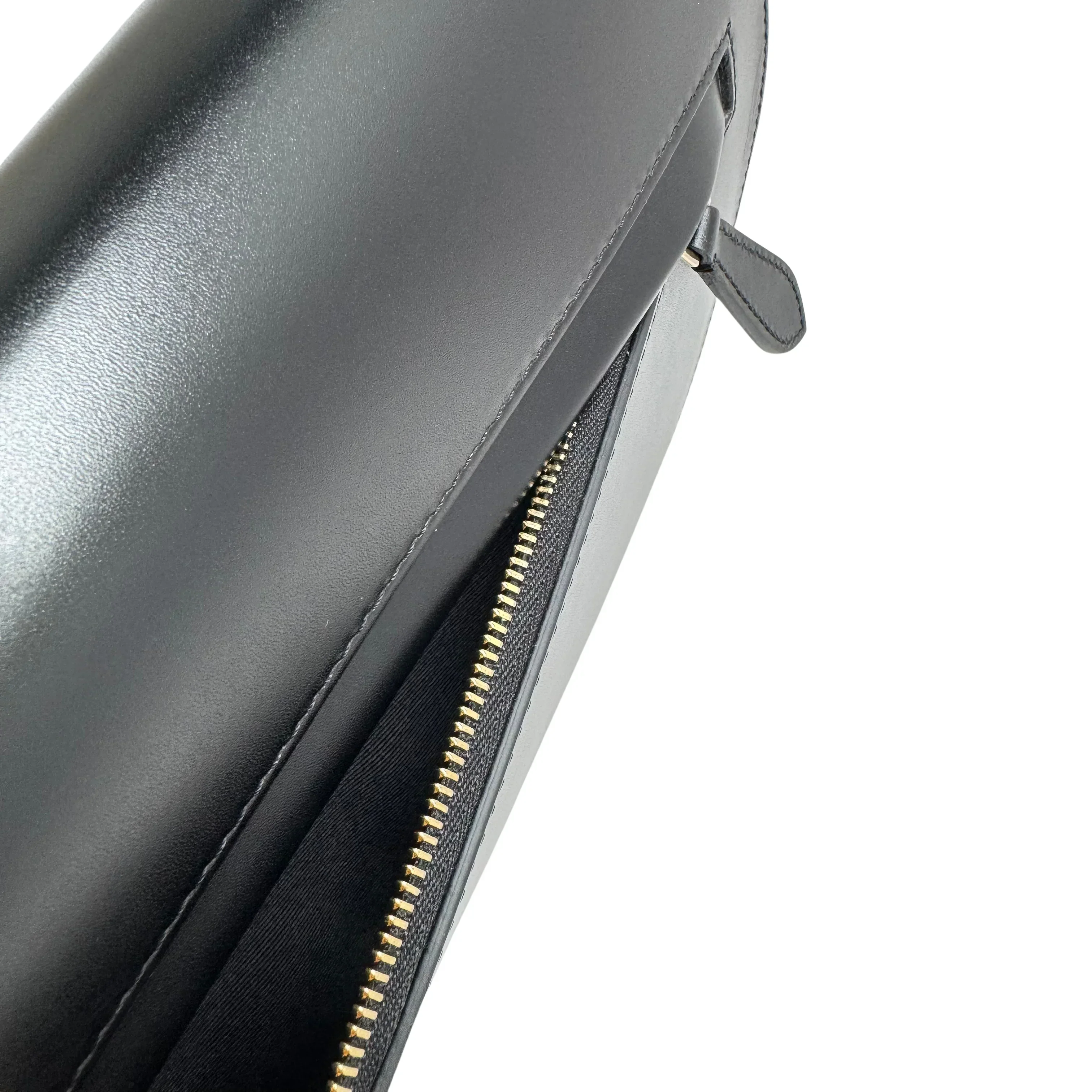 Burberry Small Olympia Handbag Leather Black - Image 11