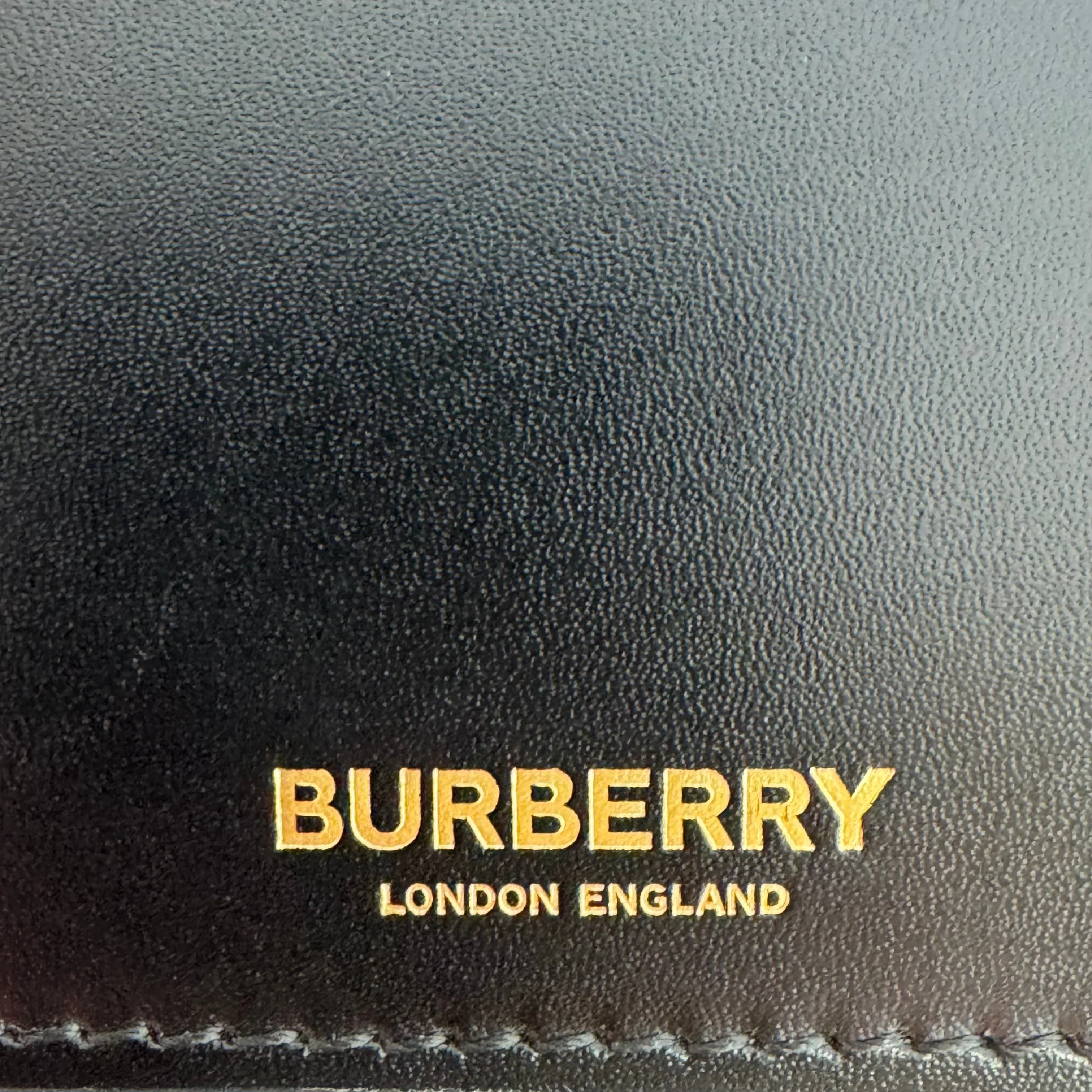 Burberry Small Olympia Handbag Leather Black - Image 13