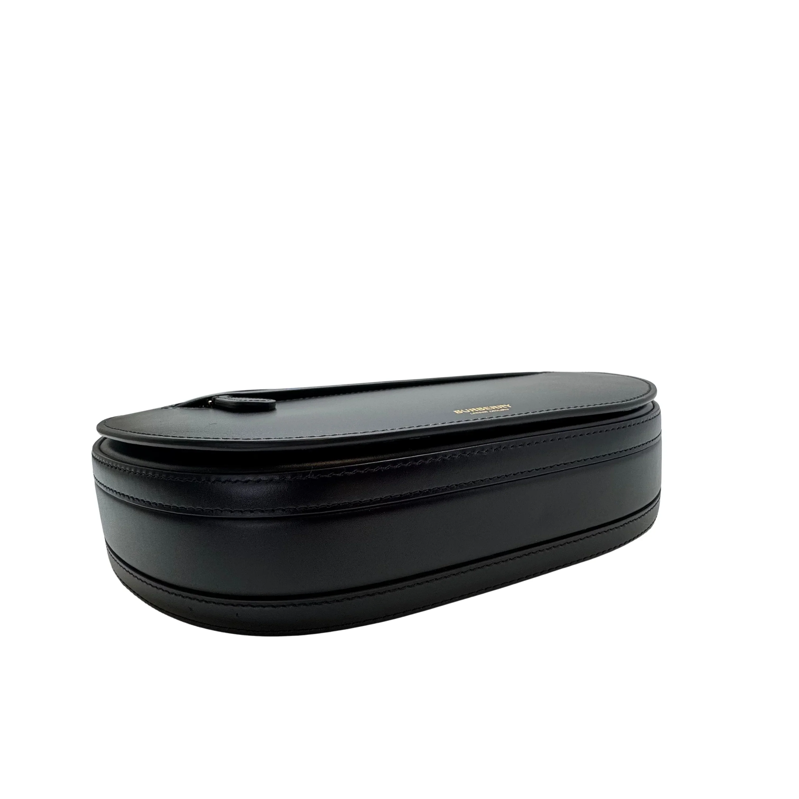 Burberry Small Olympia Handbag Leather Black - Image 6