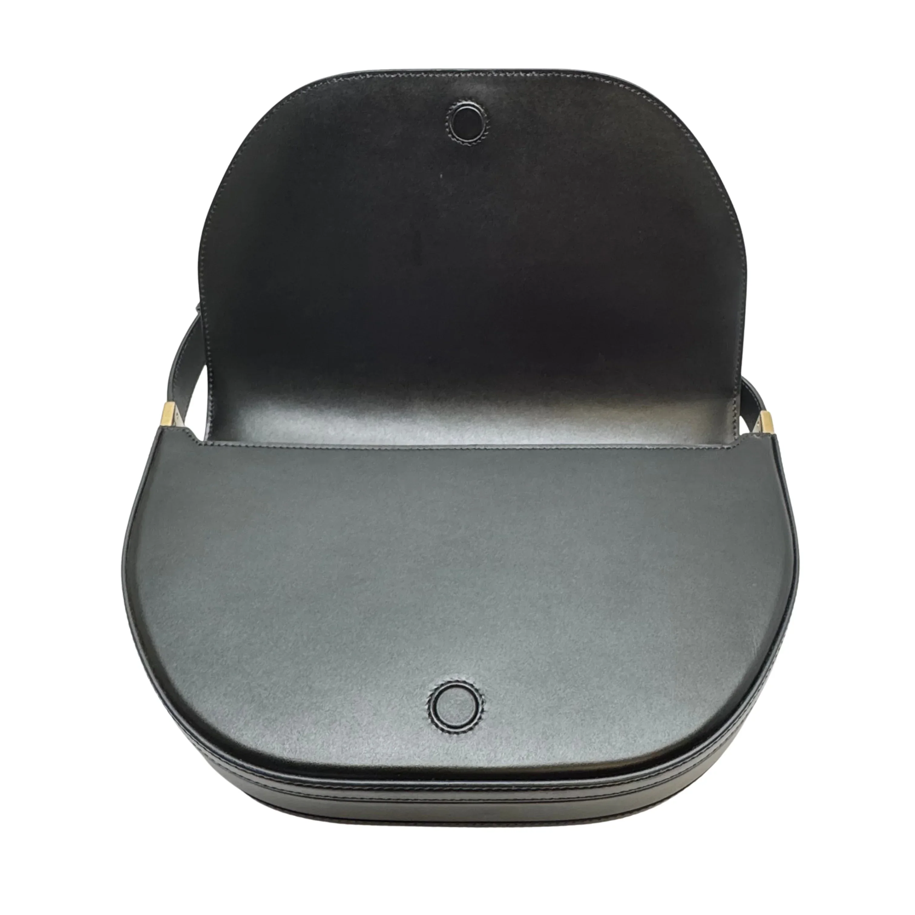 Burberry Small Olympia Handbag Leather Black - Image 7