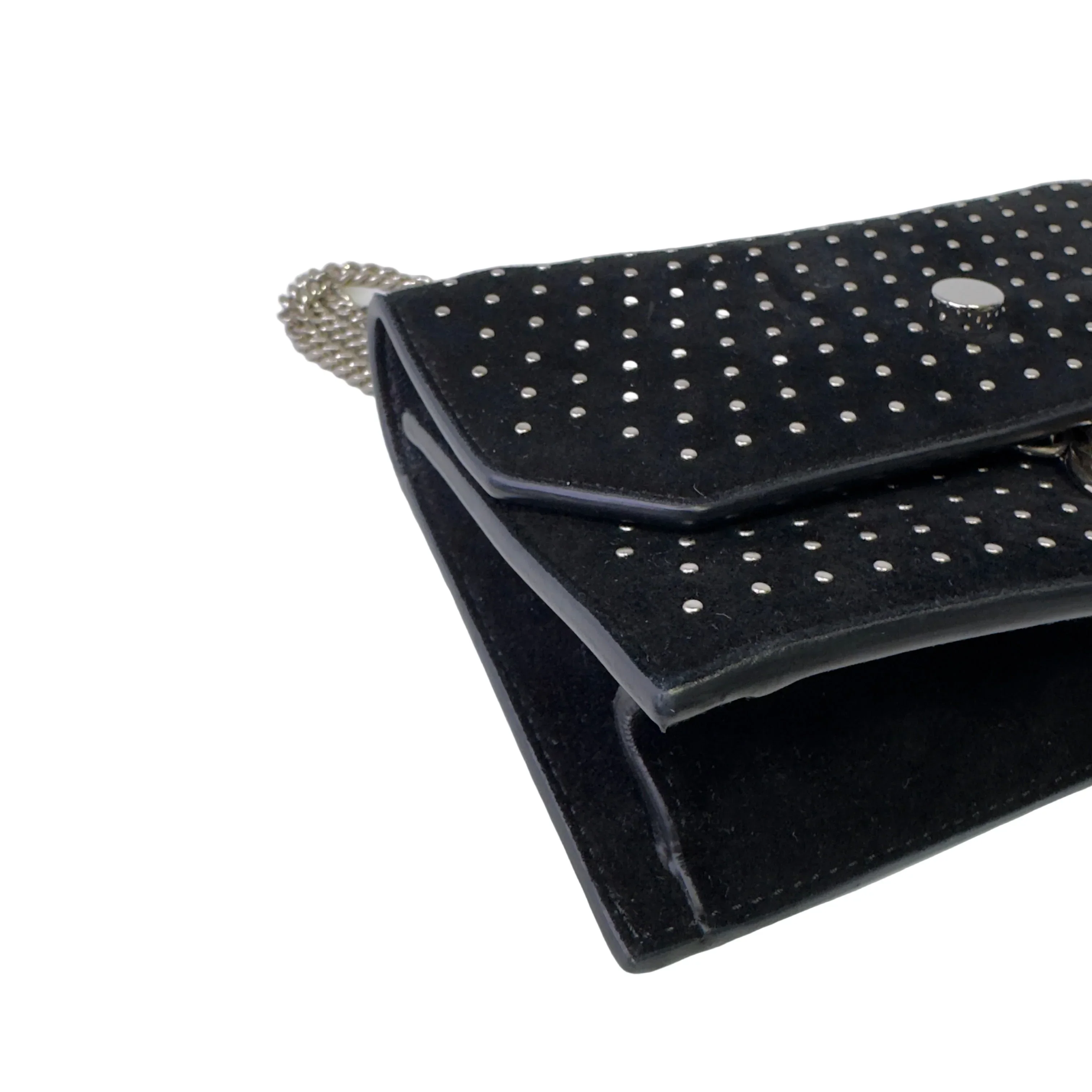 Jimmy Choo Studded Crossbody Bag Black - Image 11