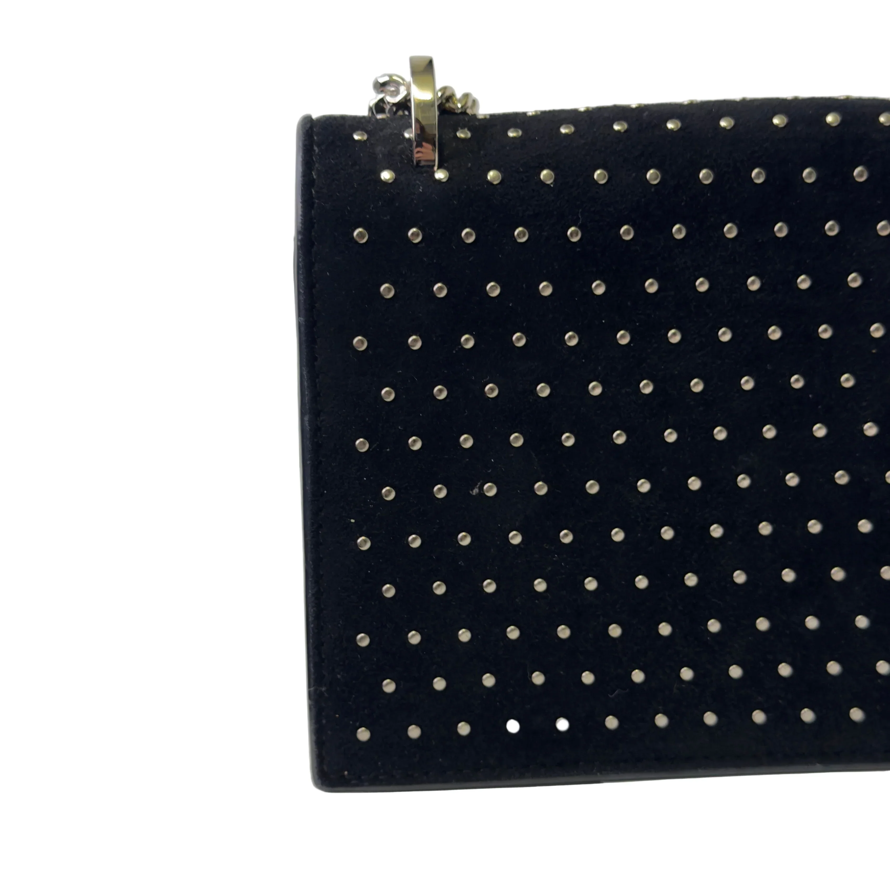 Jimmy Choo Studded Crossbody Bag Black - Image 3