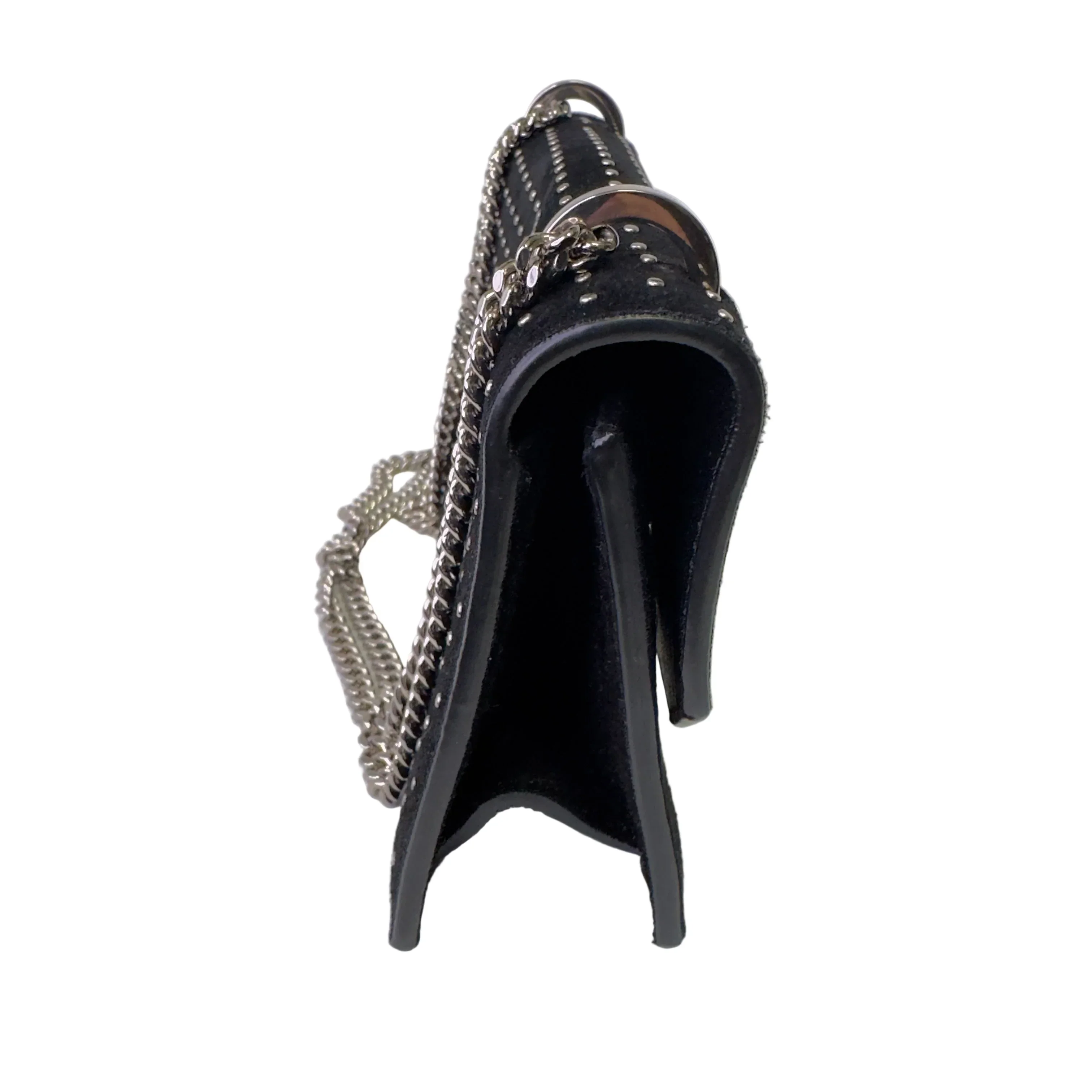 Jimmy Choo Studded Crossbody Bag Black - Image 9