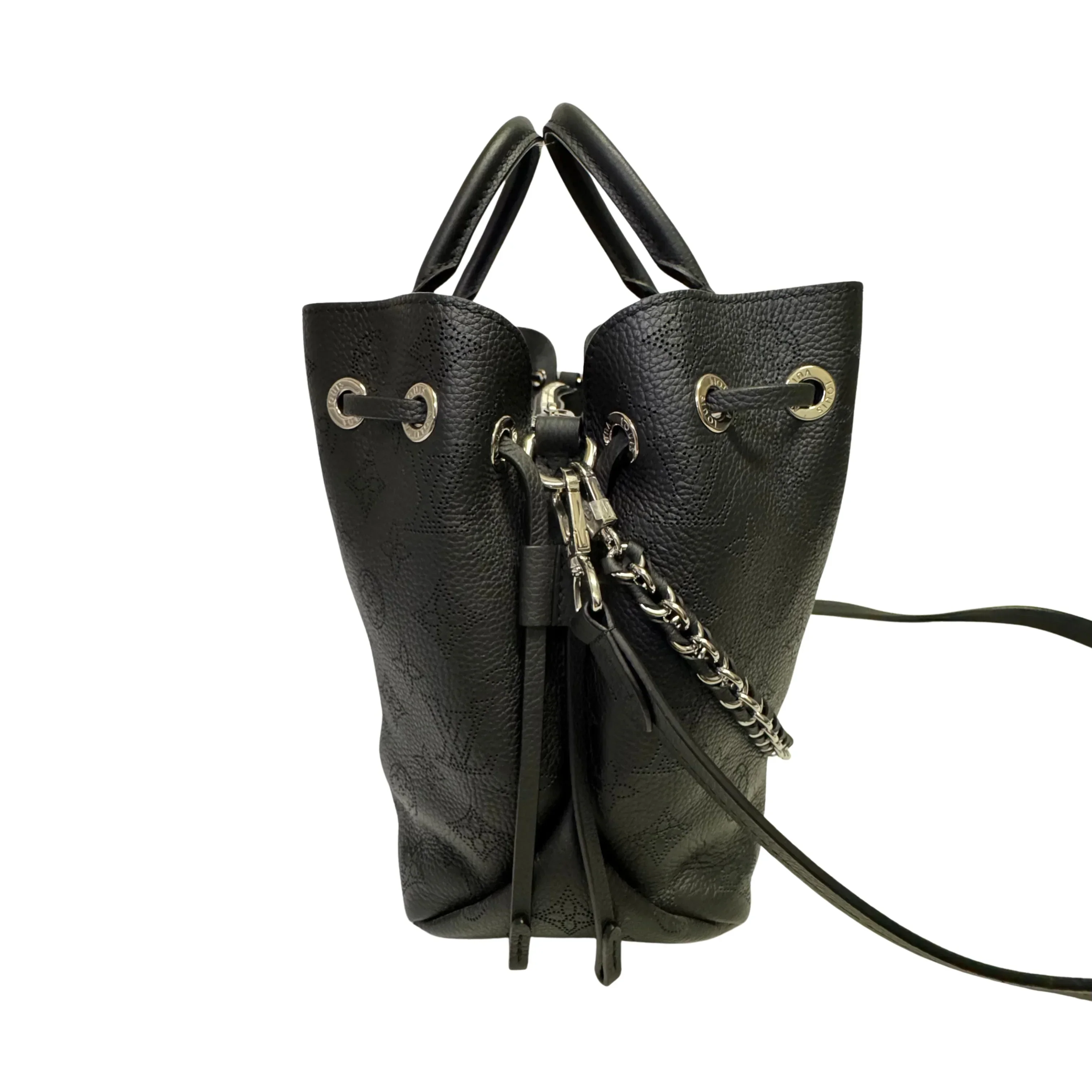 Louis Vuitton Mahina Bella Tote Bag Black - Image 5