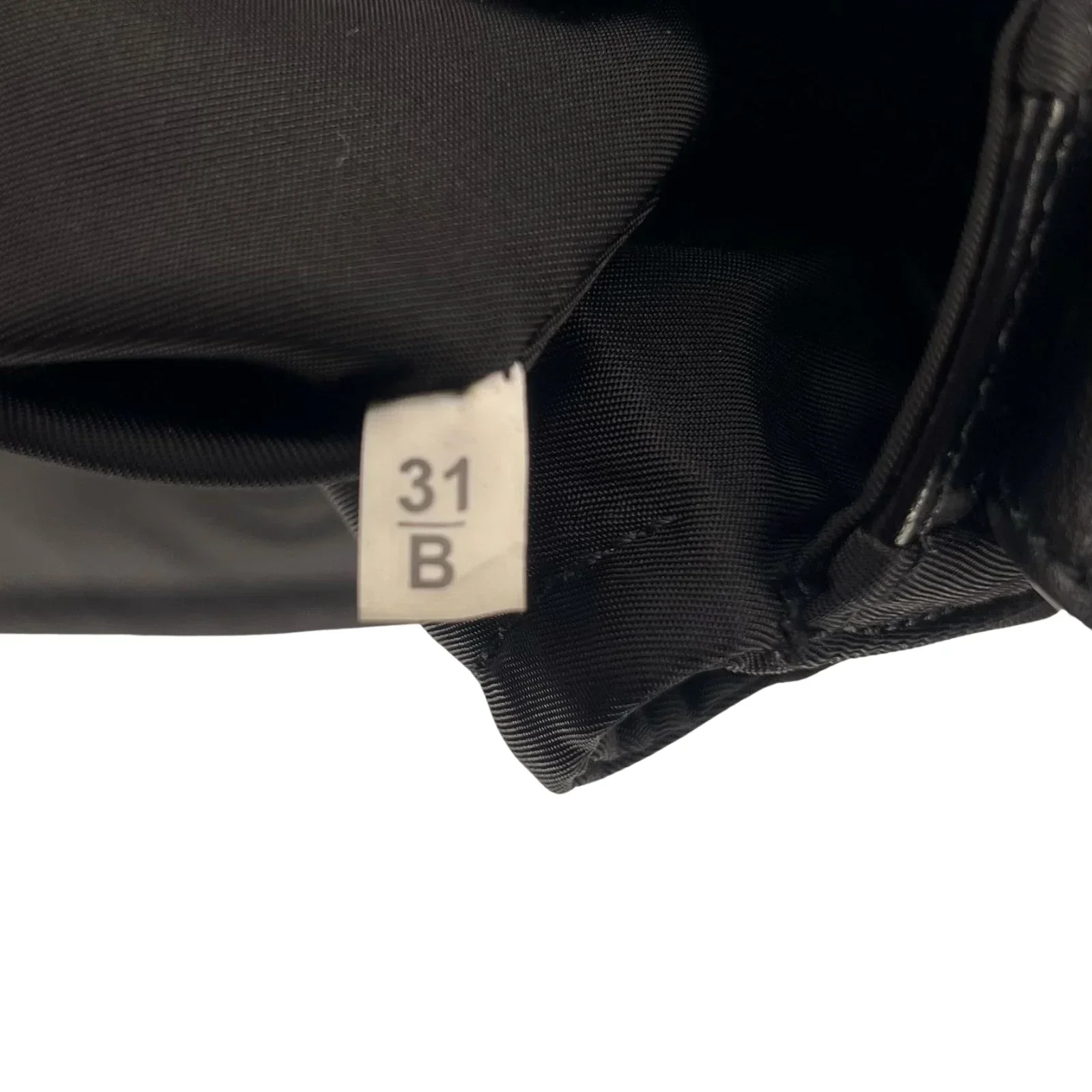 Prada Nylon Crossbody Bag with Flap Closure – Black - Image 11