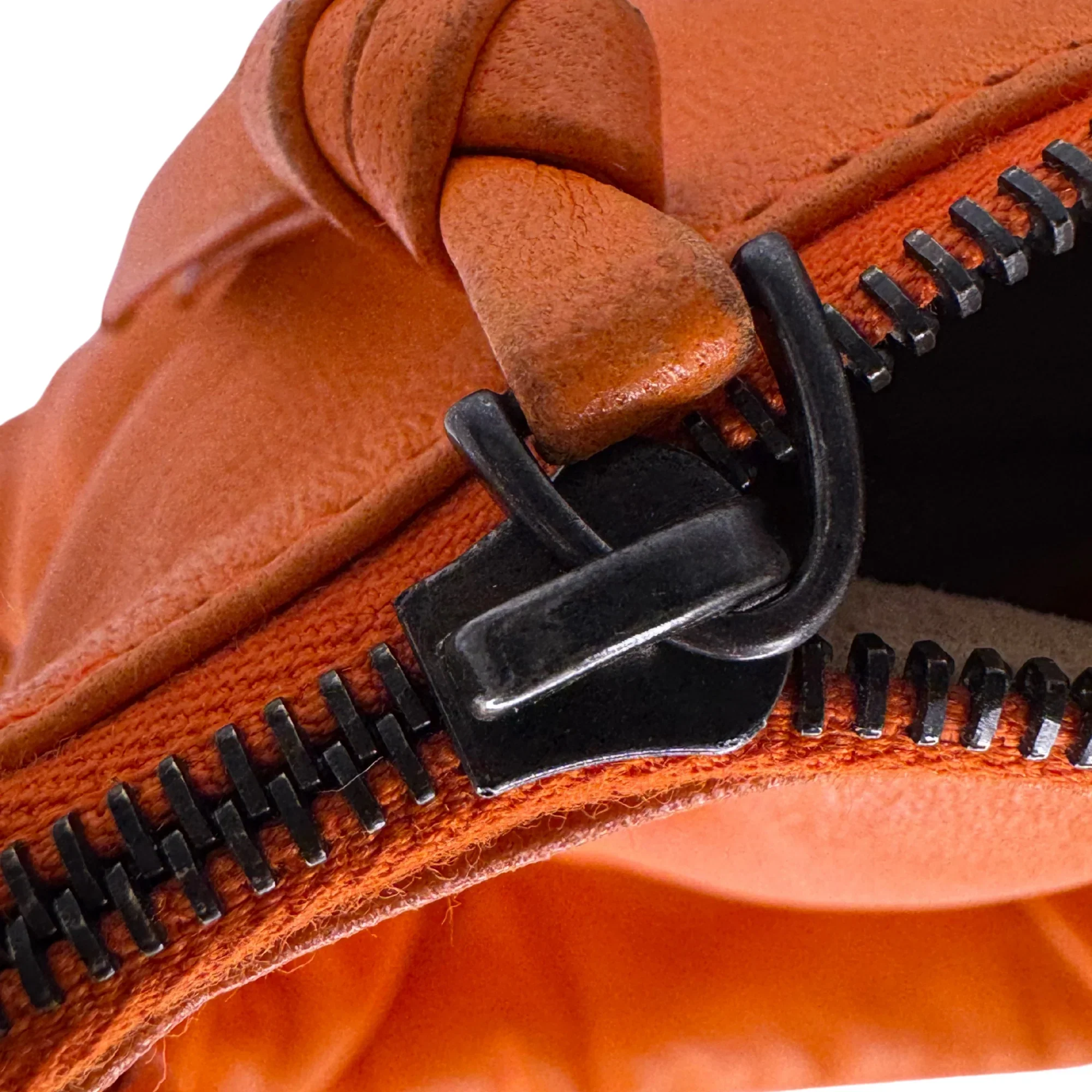 Bottega Veneta Orange Leather Mini Handbag - Image 11