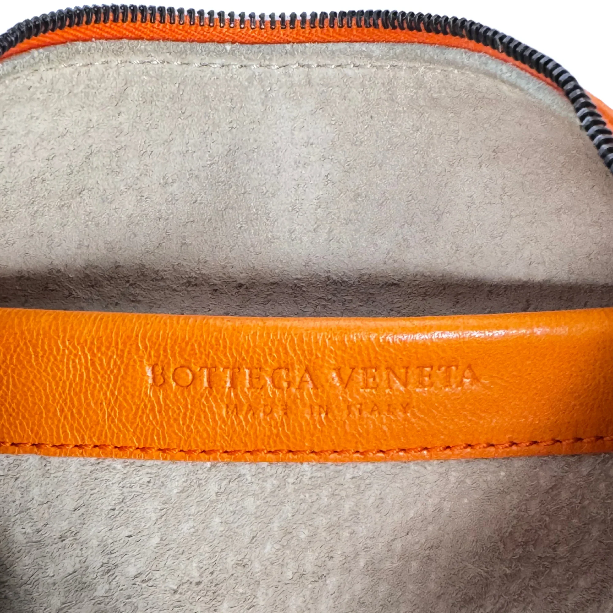 Bottega Veneta Orange Leather Mini Handbag - Image 8