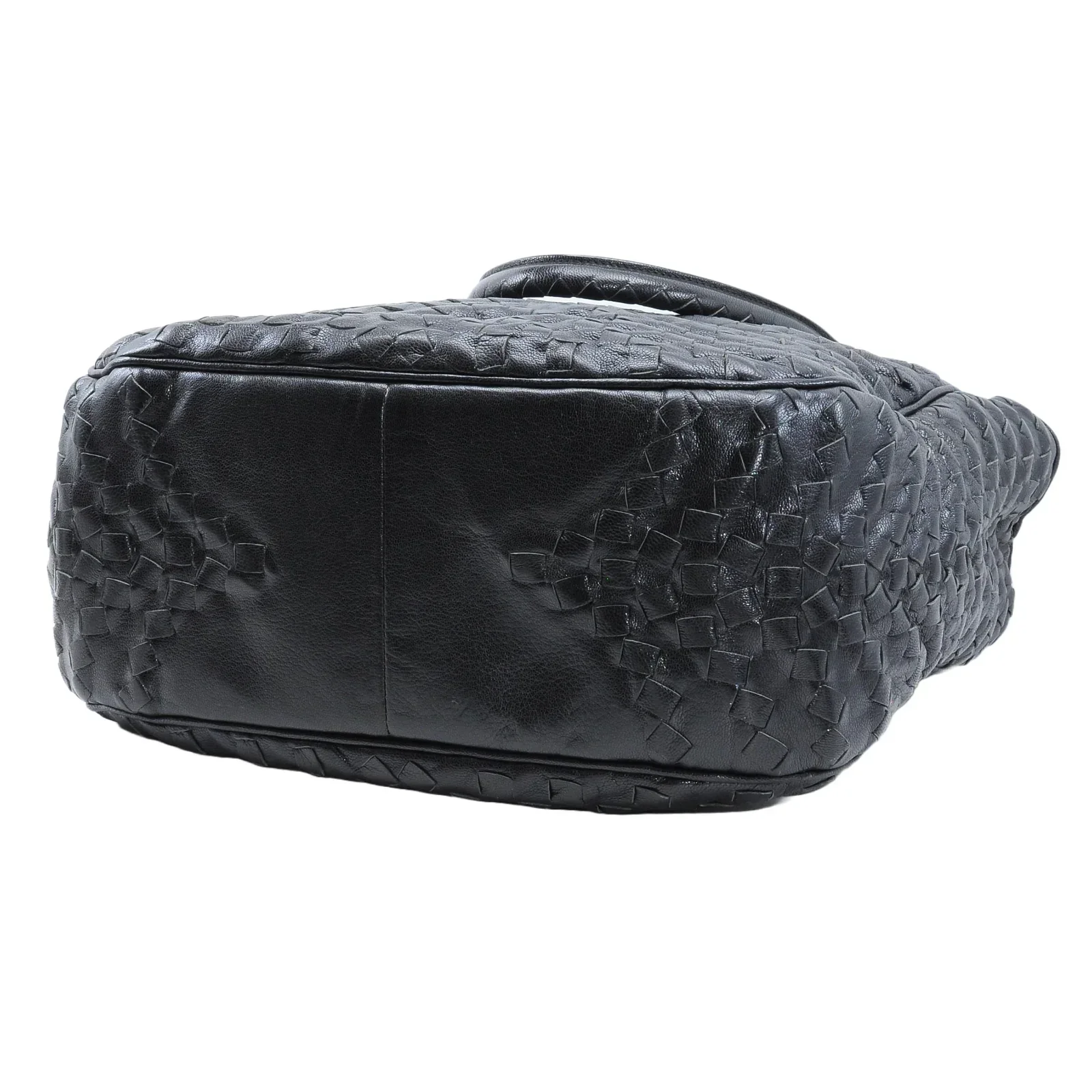Bottega Veneta Intrecciato Tote Bag Black - Image 4