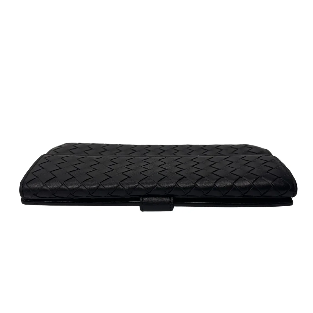 Bottega Veneta Nappa Intrecciato Continental Wallet Black - Image 11