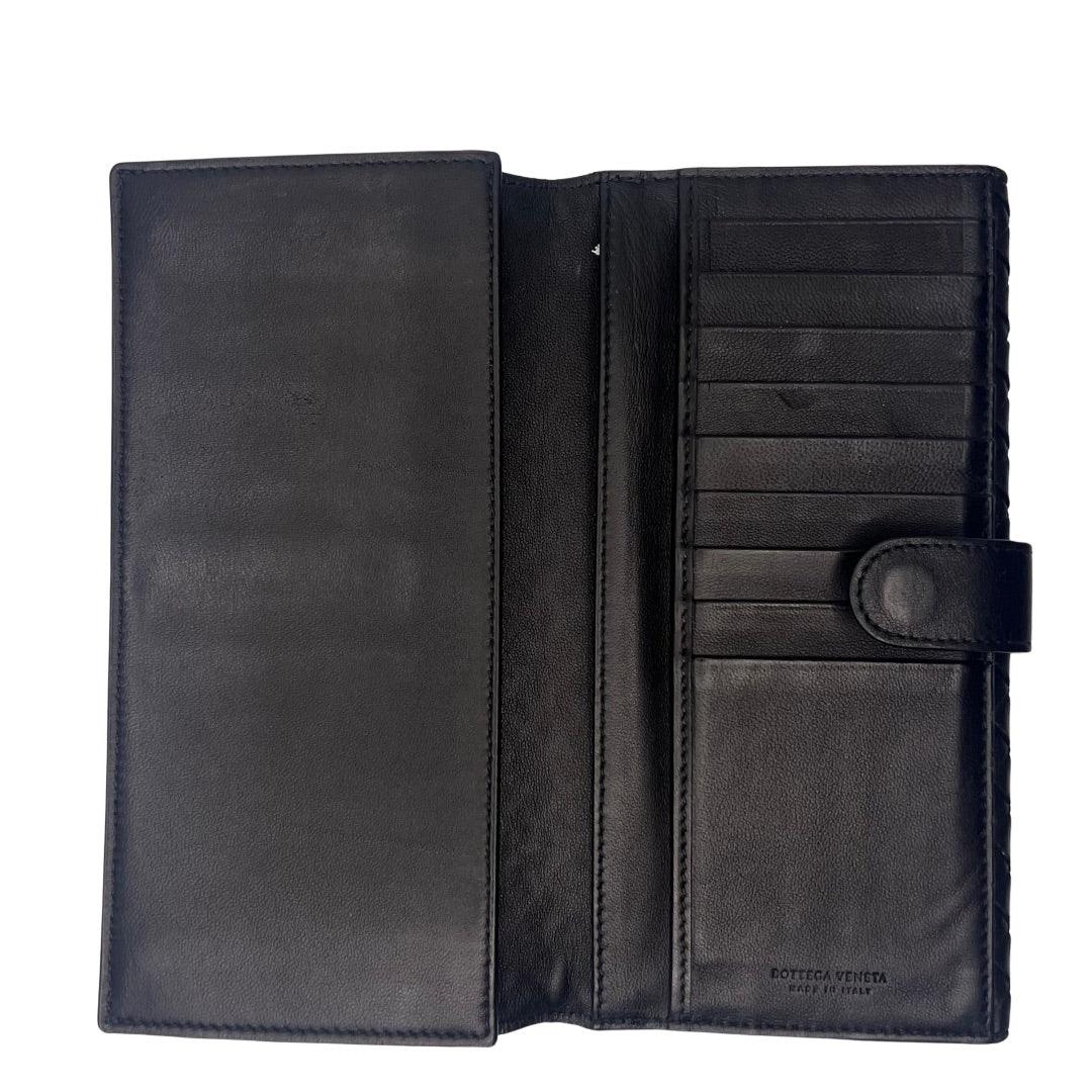 Bottega Veneta Nappa Intrecciato Continental Wallet Black - Image 14