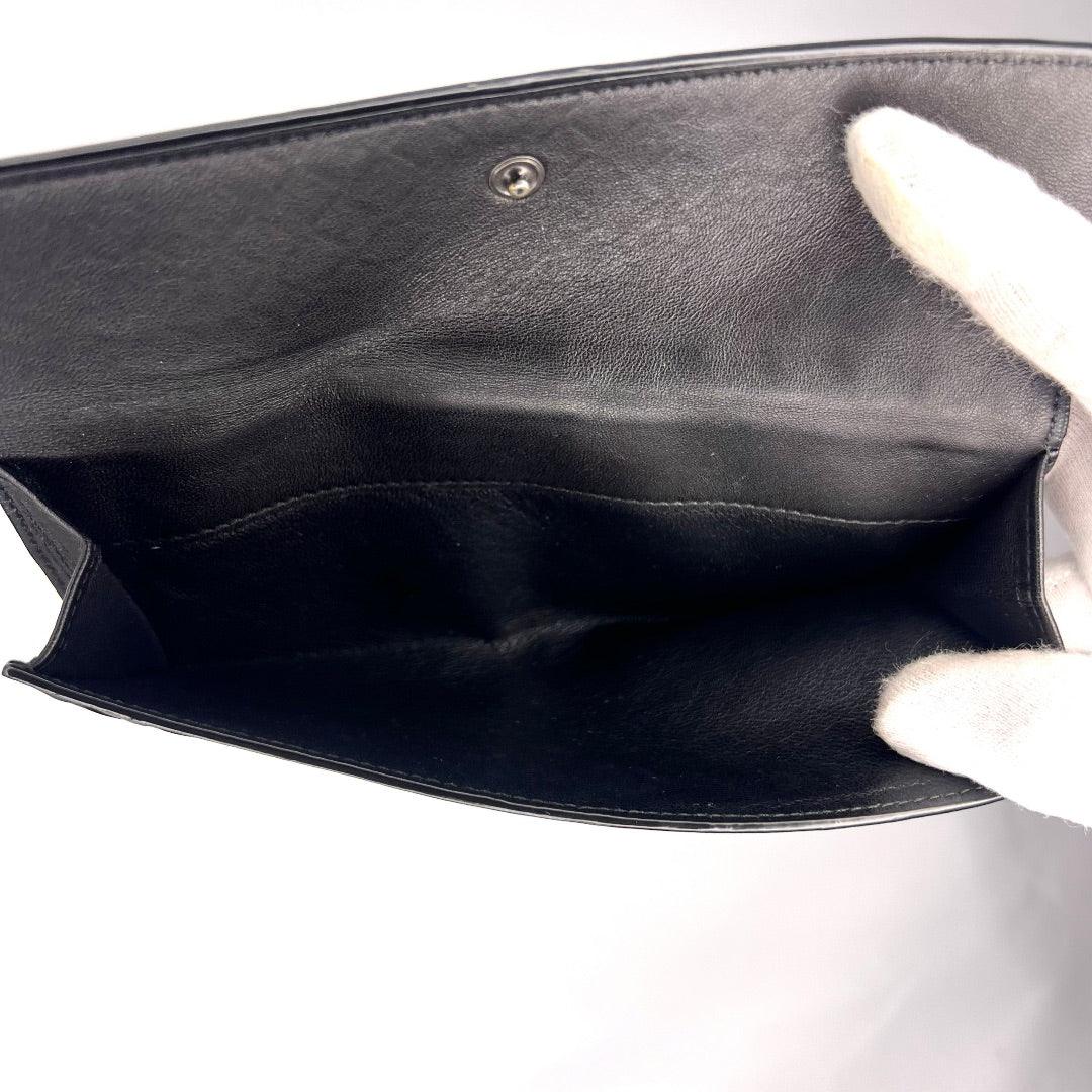 Bottega Veneta Nappa Intrecciato Continental Wallet Black - Image 9