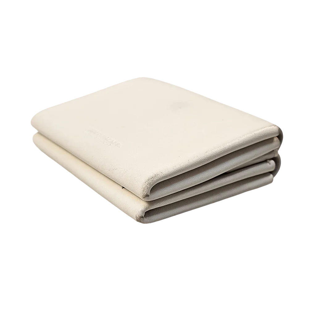 Bottega Veneta White Leather Wallet - Image 4