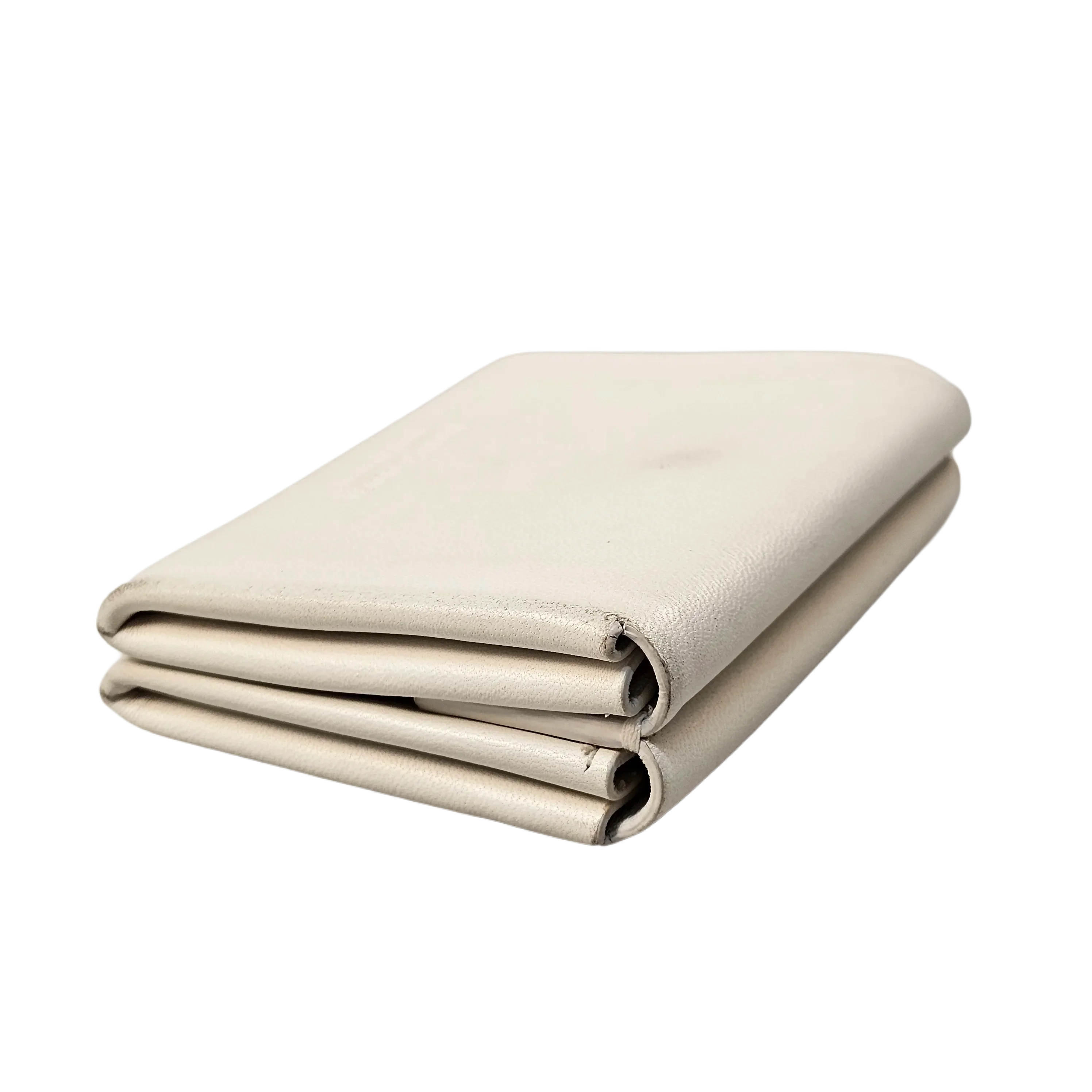 Bottega Veneta White Leather Wallet - Image 6