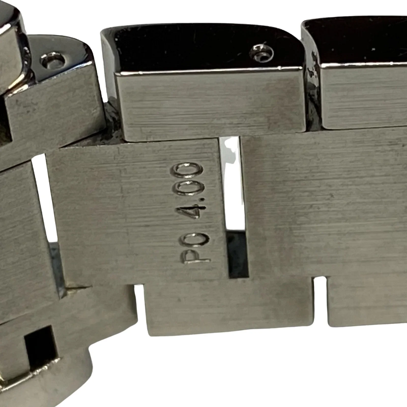 BVLGARI Rettangolo RT45S Automatic Watch Mens– 45mm – White Dial –Stainless Steel - Image 10