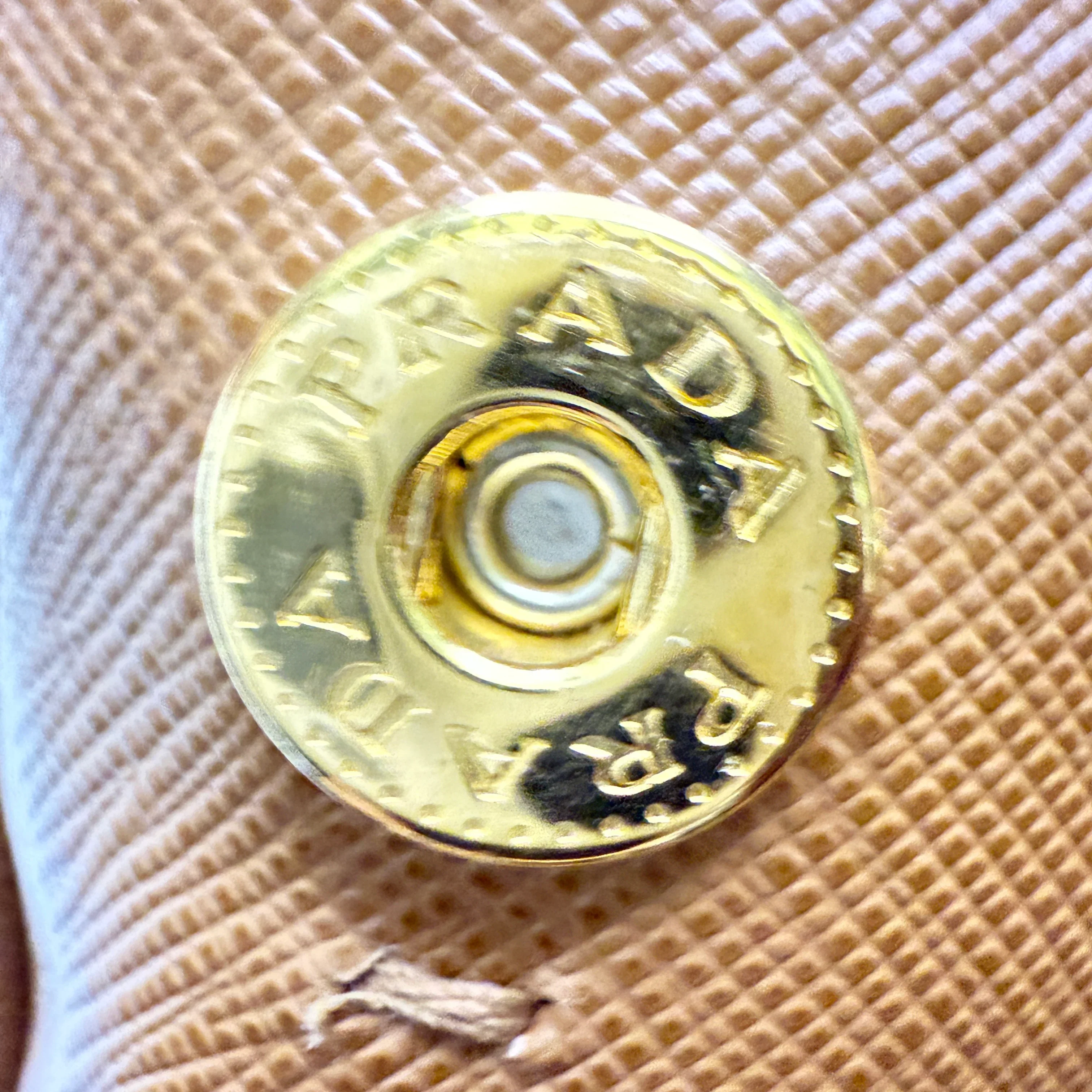 Prada Galleria Handbag Saffiano Leather Brown - Image 7