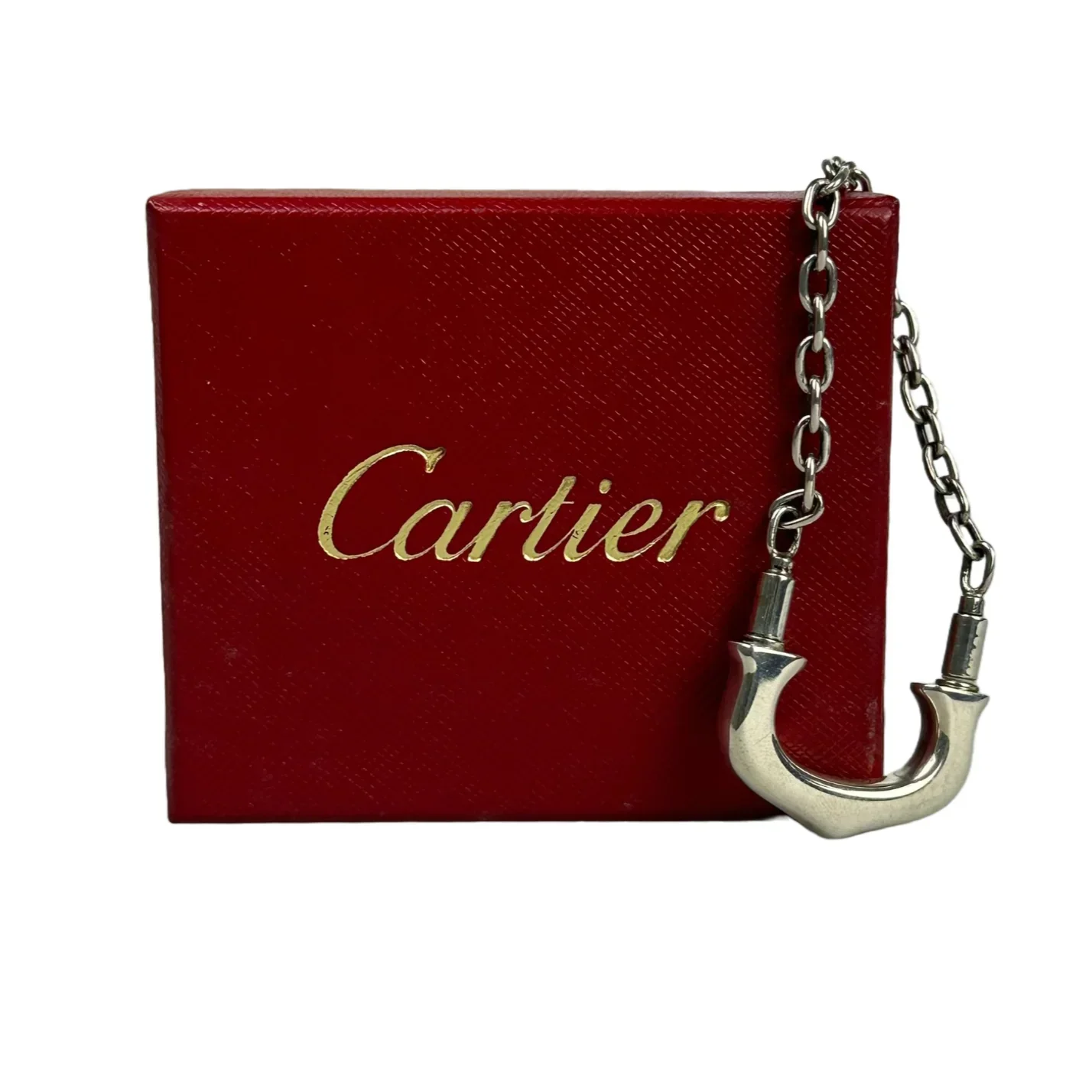 Cartier Keychain Charm Sterling Silver - Image 3