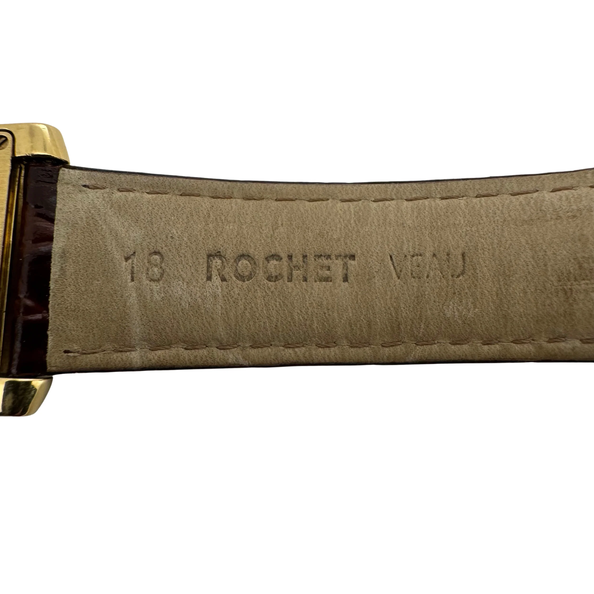 Cartier Tank 1821 Francaise 18k Gold Watch - Image 5