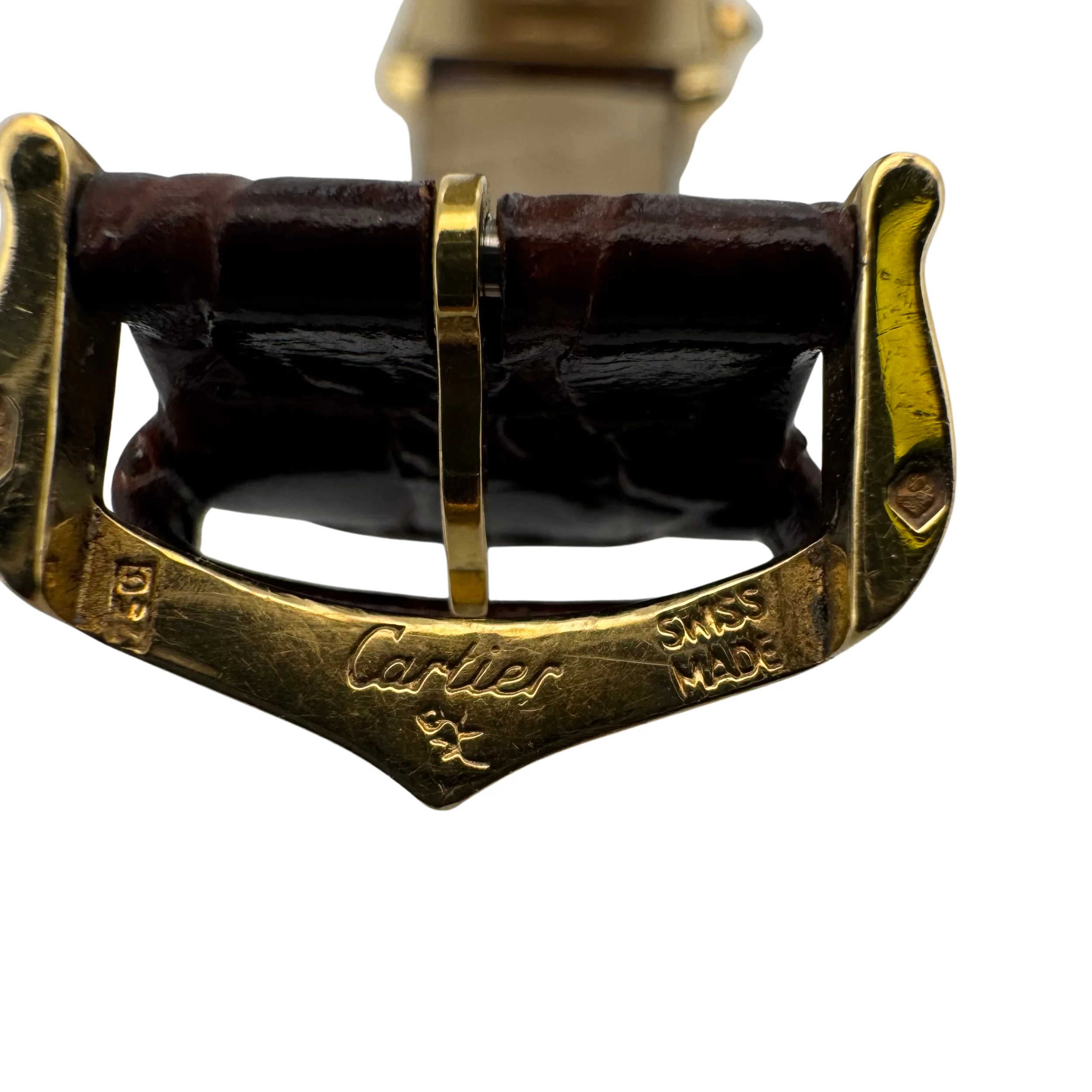 Cartier Tank 1821 Francaise 18k Gold Watch - Image 8