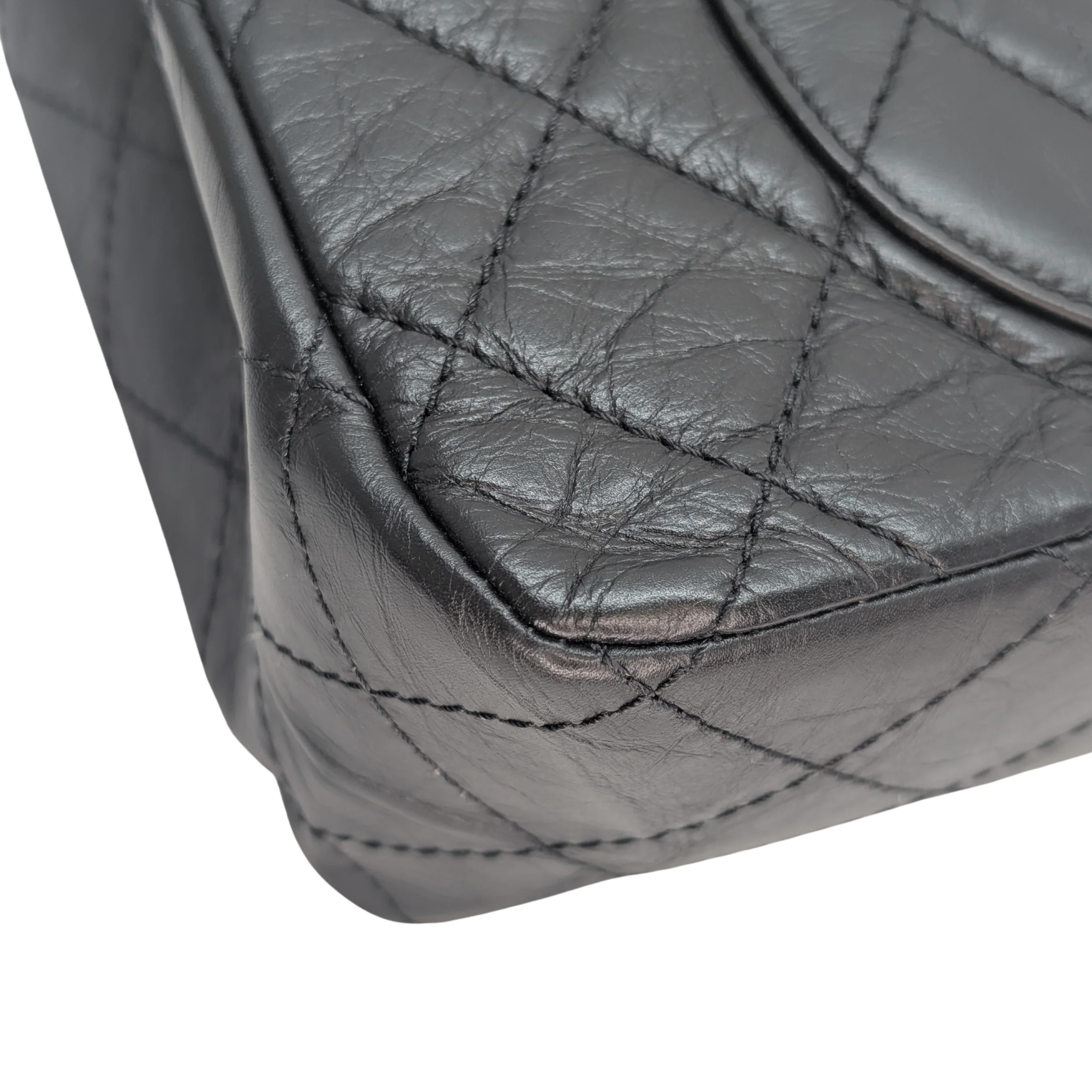 Chanel Chanel 2.55 Reissue 227 Flap Bag 22 Series Black - Image 10