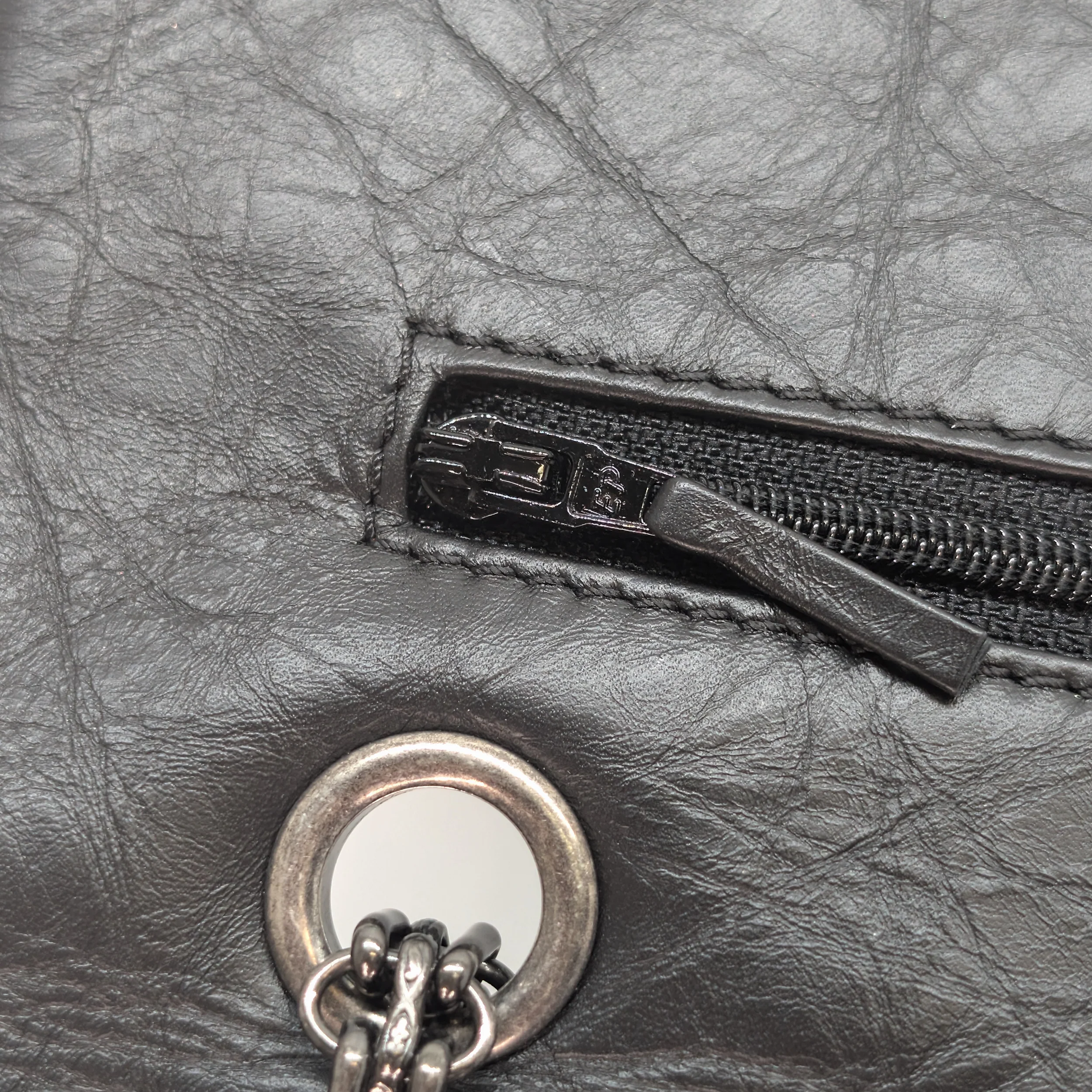 Chanel Chanel 2.55 Reissue 227 Flap Bag 22 Series Black - Image 14