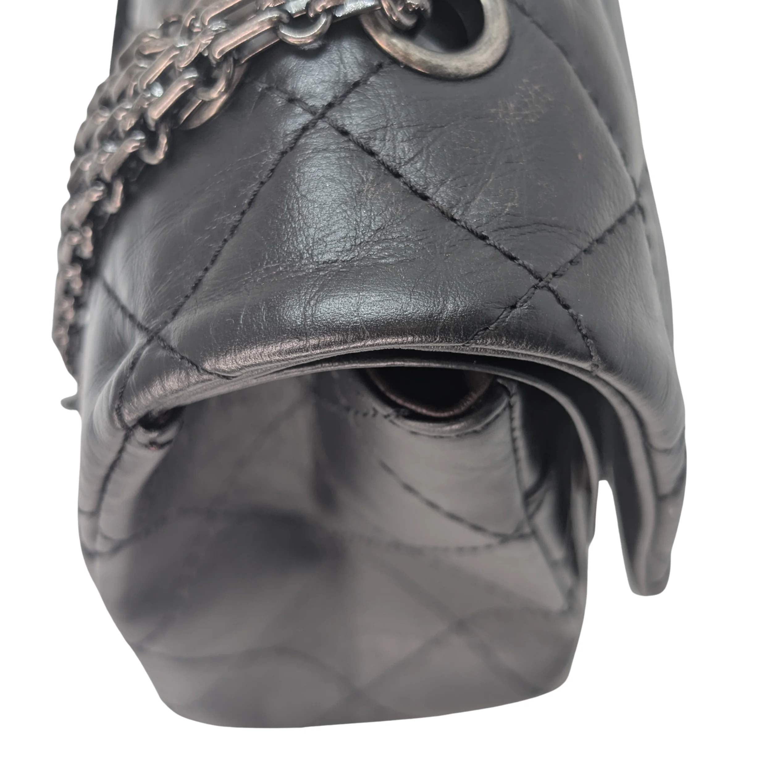 Chanel Chanel 2.55 Reissue 227 Flap Bag 22 Series Black - Image 20