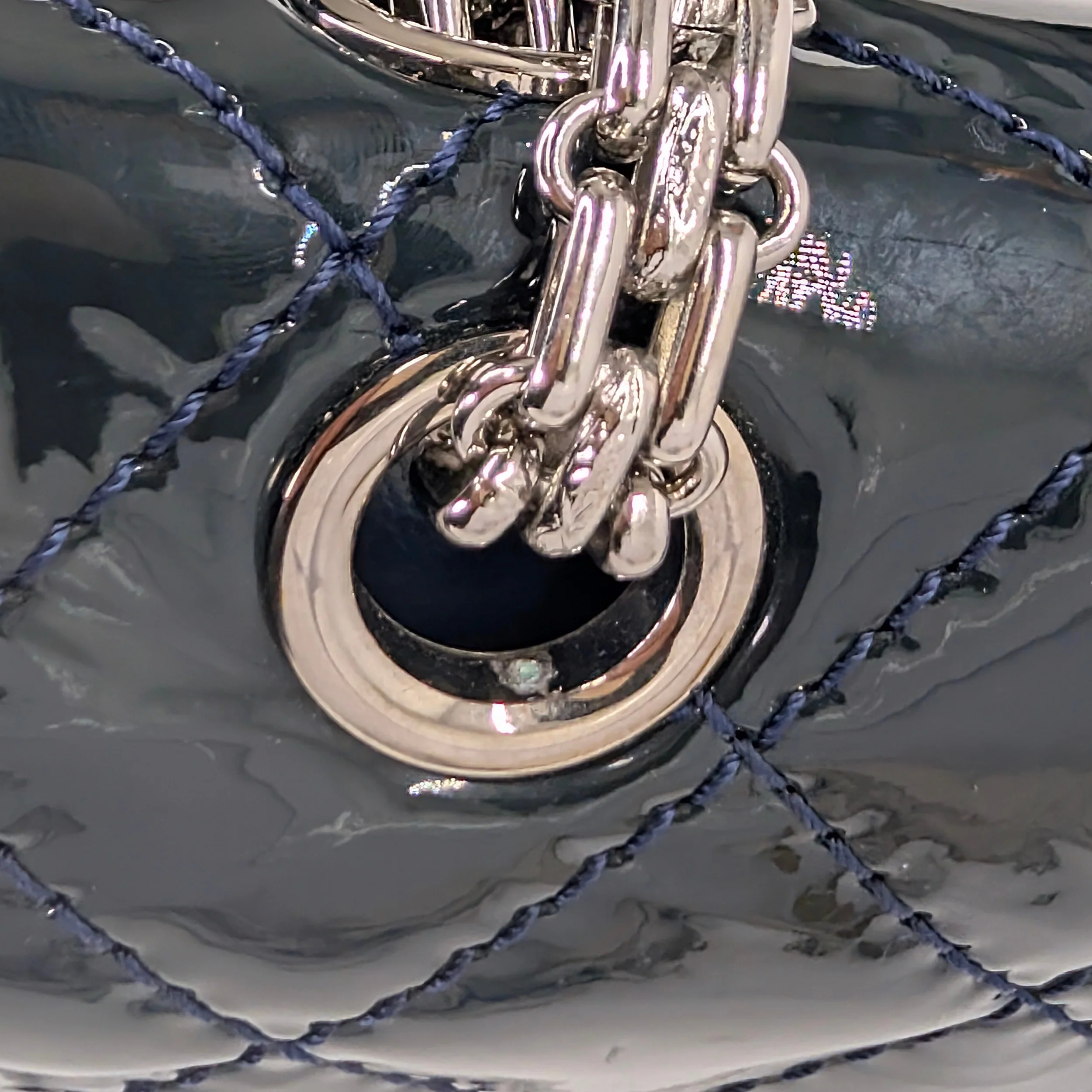 Chanel 2.55 Reissue 226 Patent Forest Green Bag - Image 14