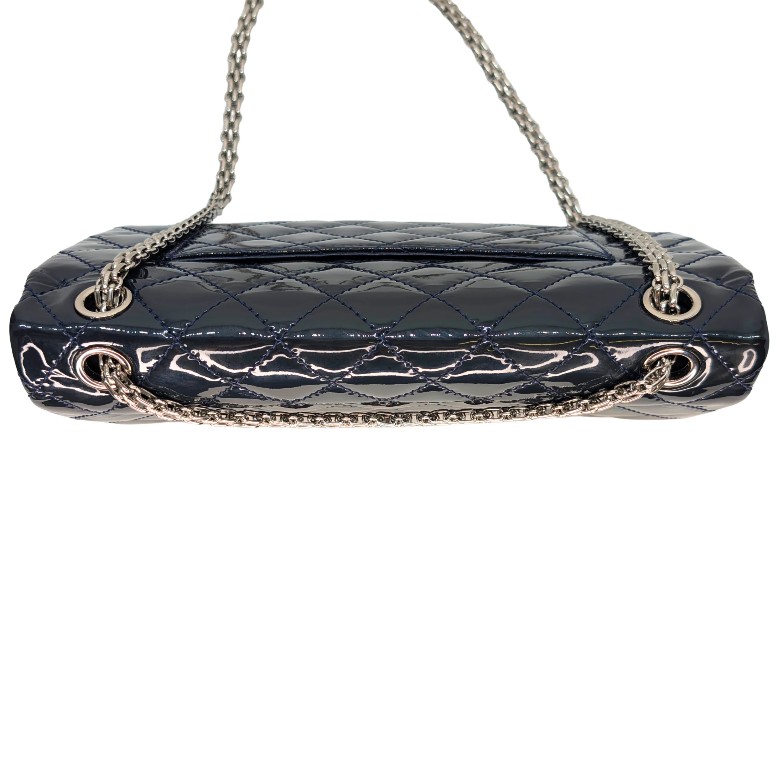 Chanel 2.55 Reissue 226 Patent Forest Green Bag - Image 6