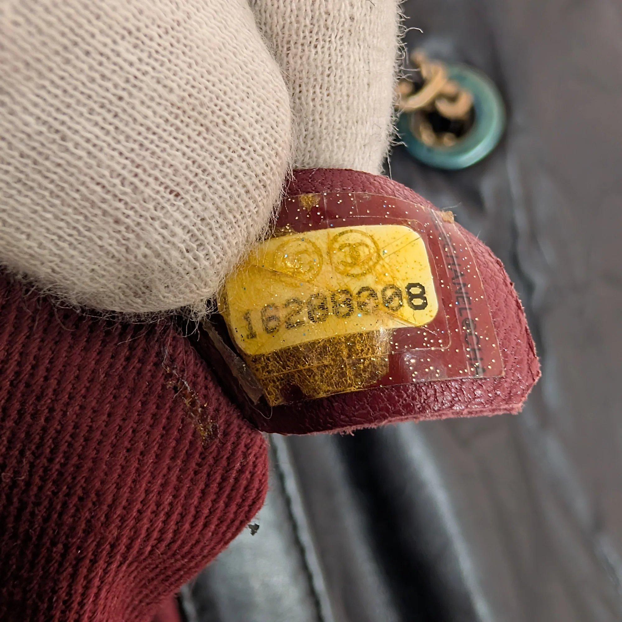 Chanel Pondicherry Flap Medium Handbag Leather Black - Image 22