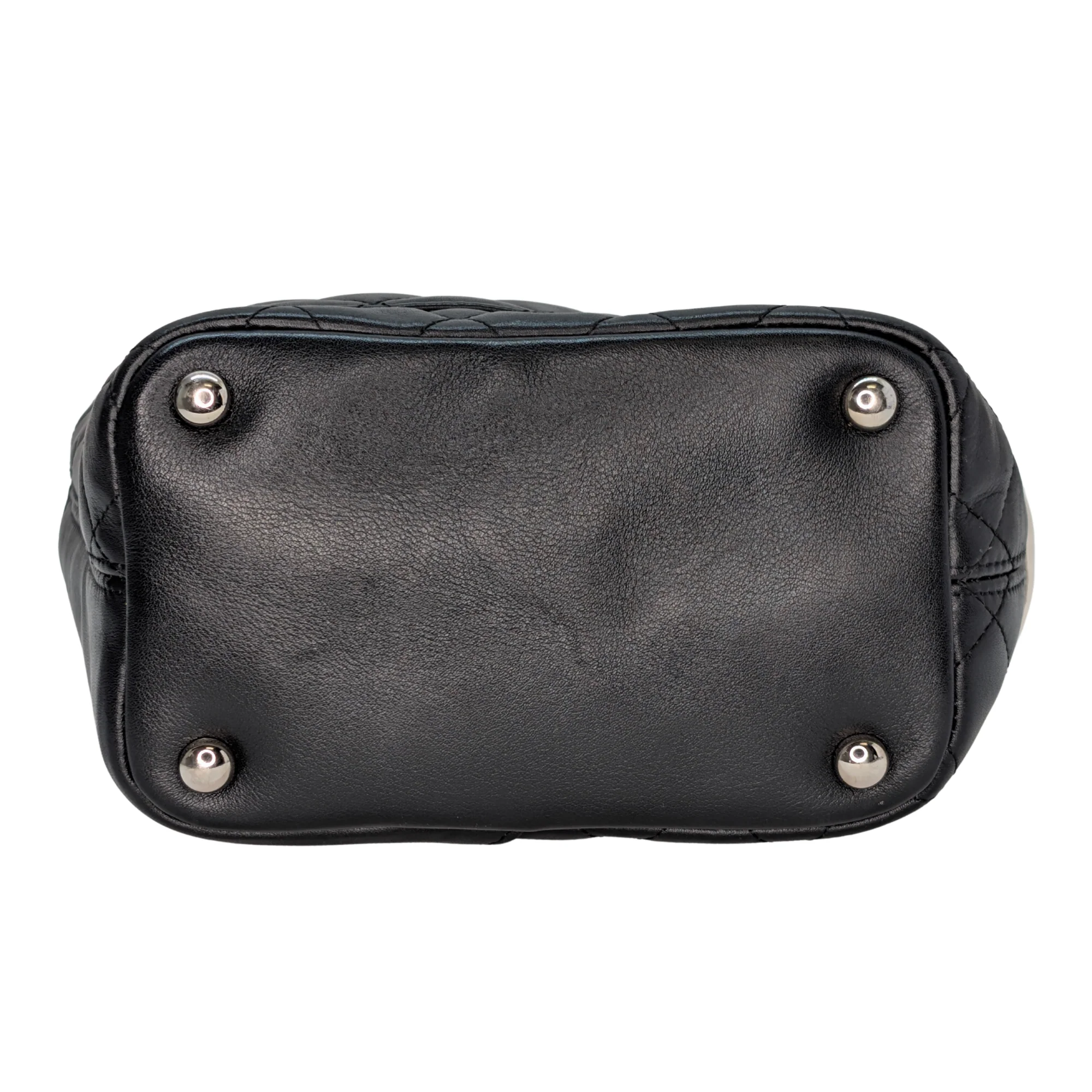 Chanel Cambon Line Small Tote HandBag Black/White - Image 5