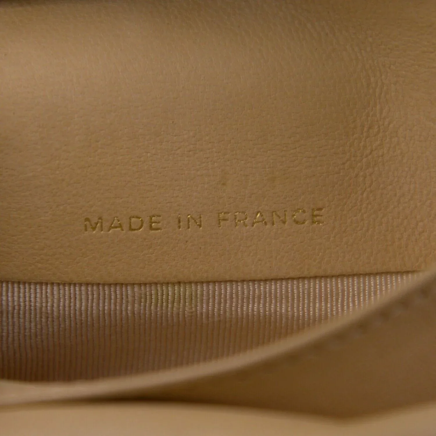 Chanel Caviar CC Timeless Bifold Wallet Beige - Image 9