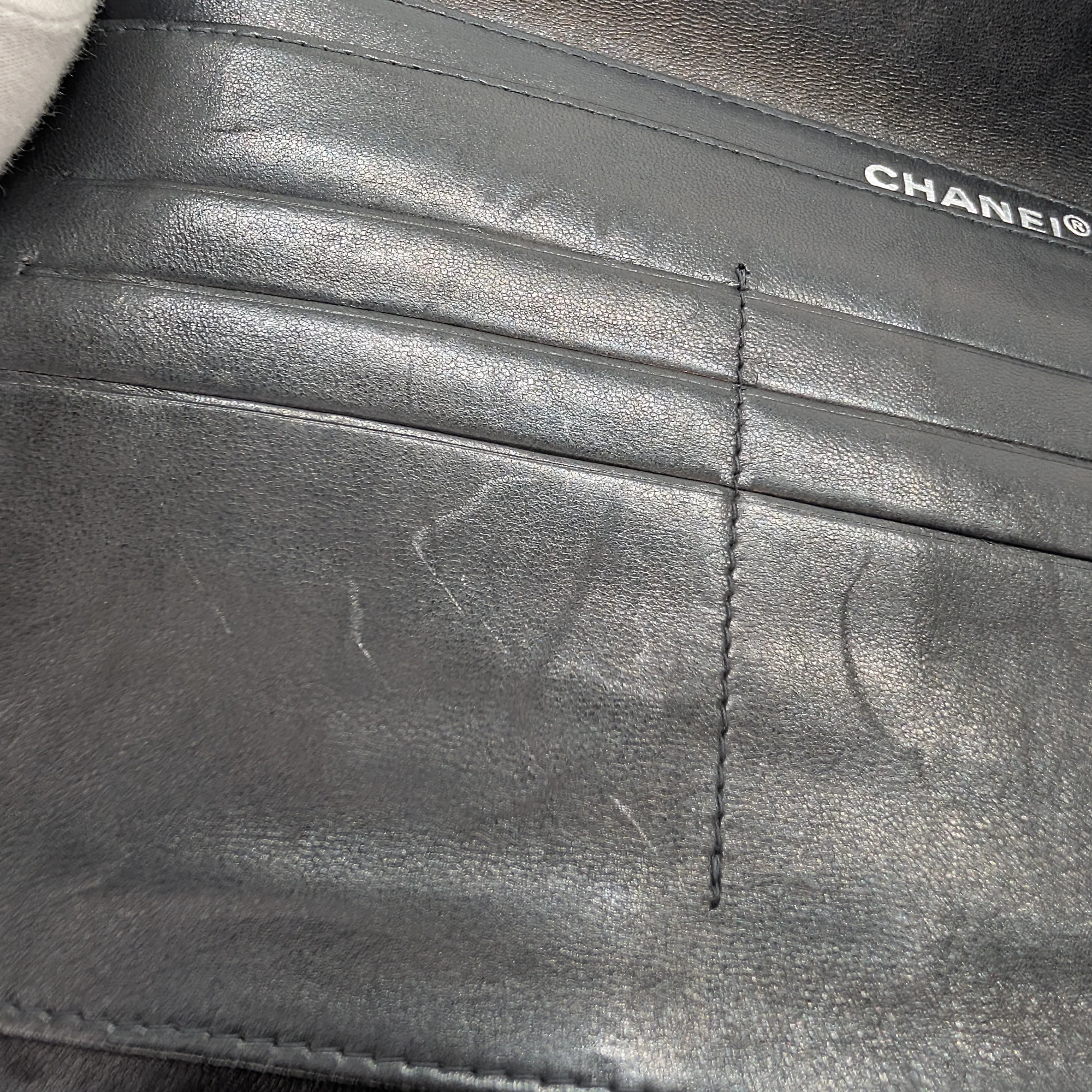 Chanel Chocolate Bar WOC Black/Silver Shoulder Bag - Image 18