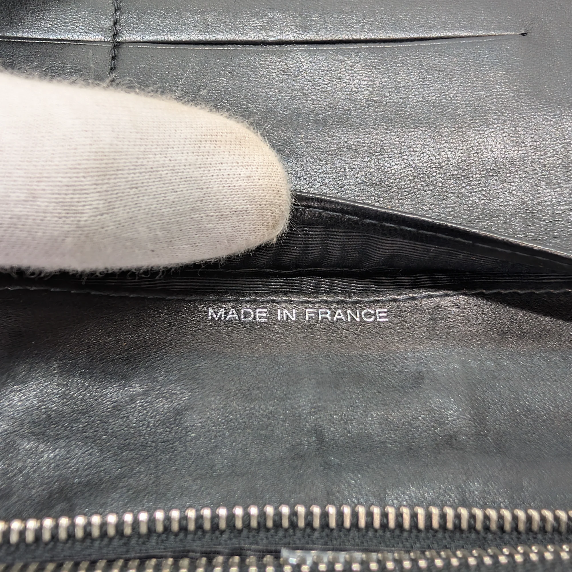 Chanel Chocolate Bar WOC Black/Silver Shoulder Bag - Image 20