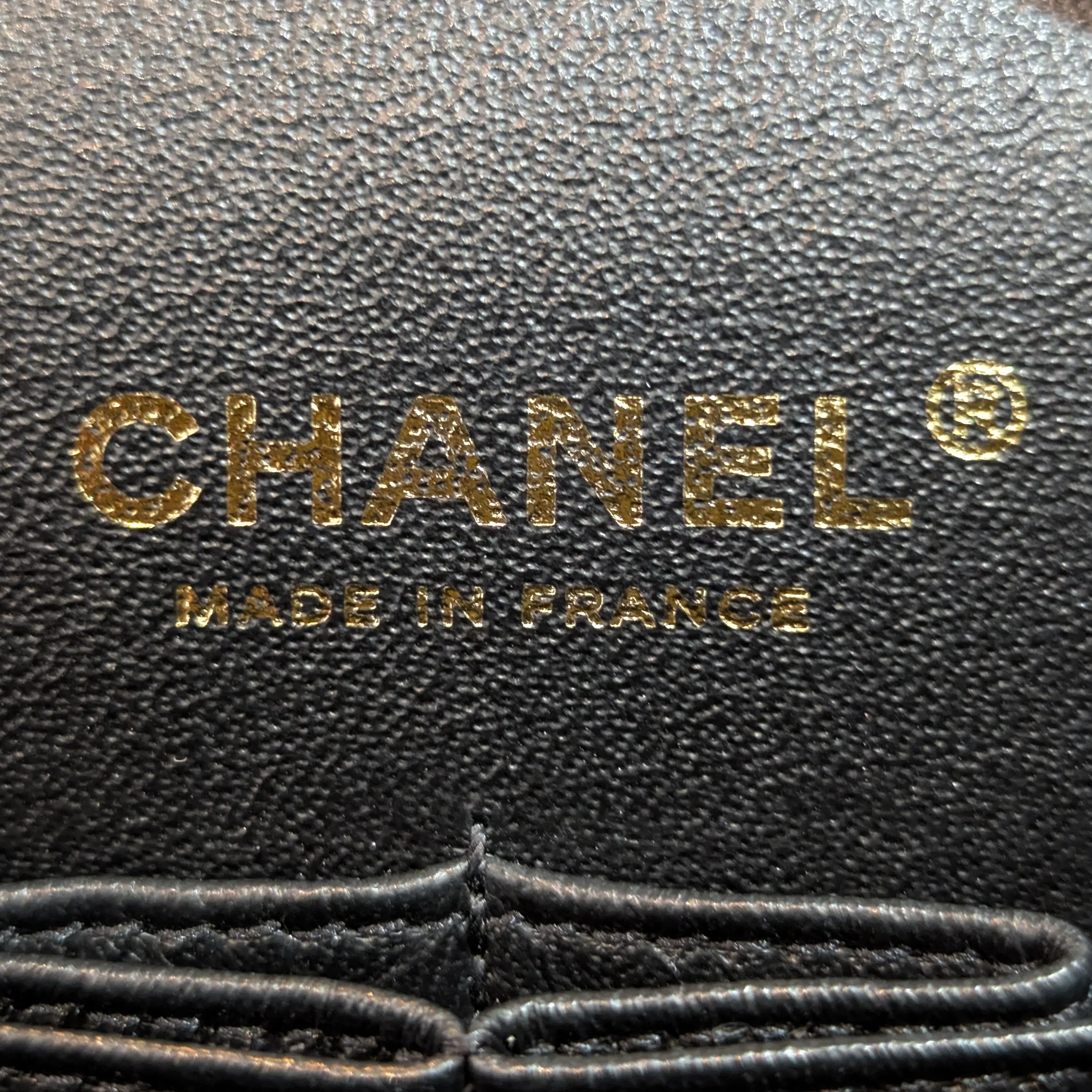 Chanel Double Flap Gold Egyptian Fall 2019 Medium embossed Crocodile Bag - Image 19