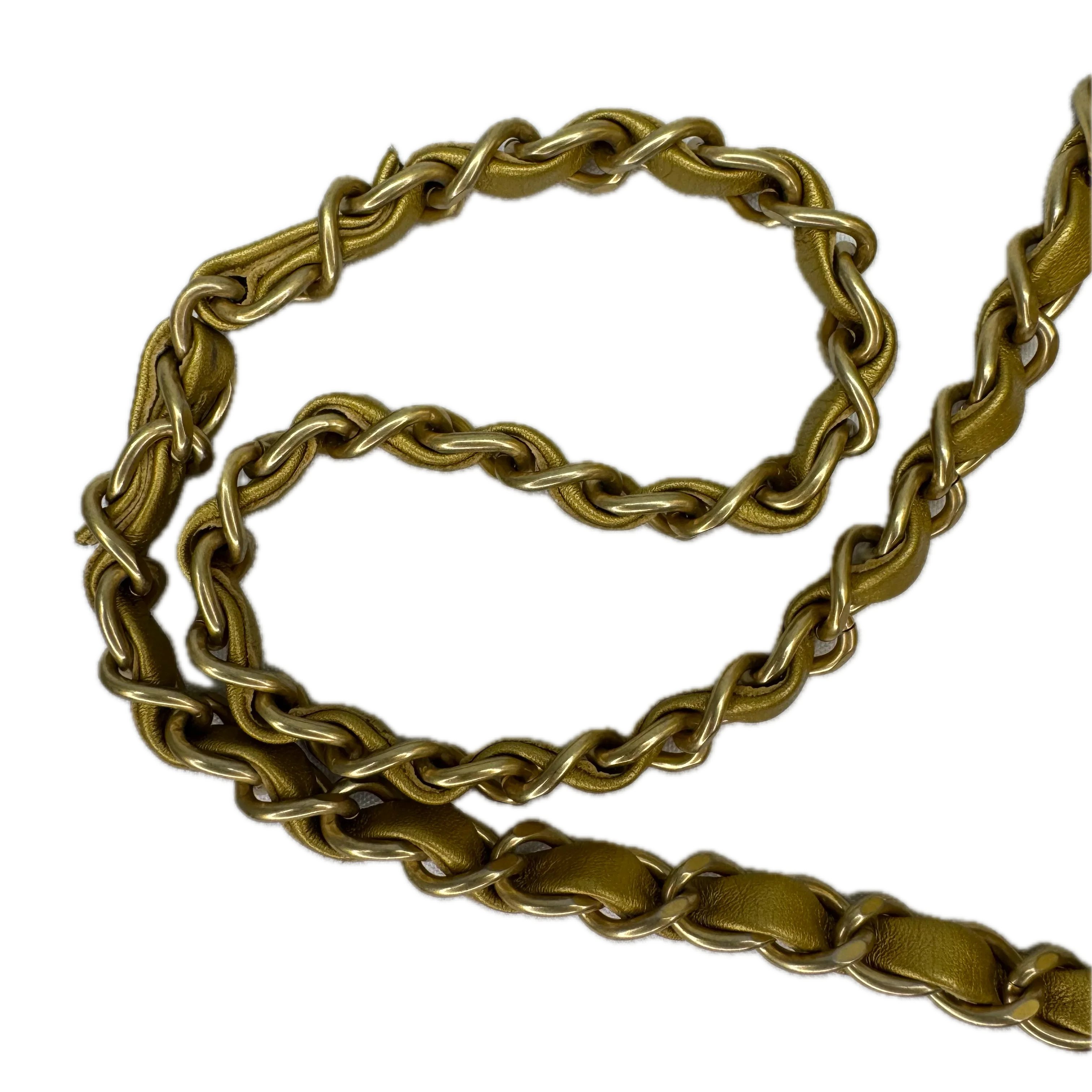 Chanel Double Flap Gold Egyptian Fall 2019 Medium embossed Crocodile Bag - Image 22