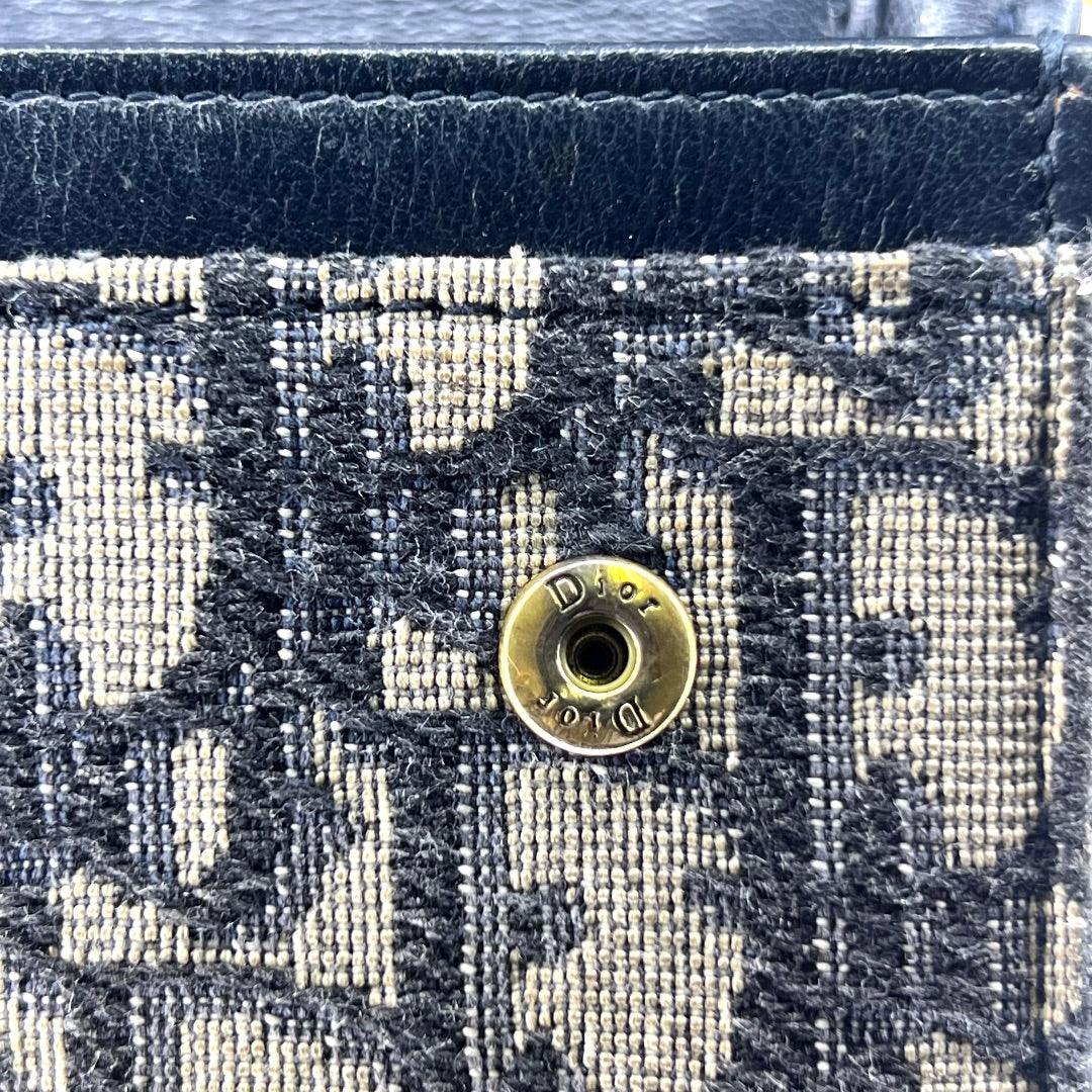 Dior Saddle Wallet on Chain Oblique Jacquard Crossbody Bag - Image 15