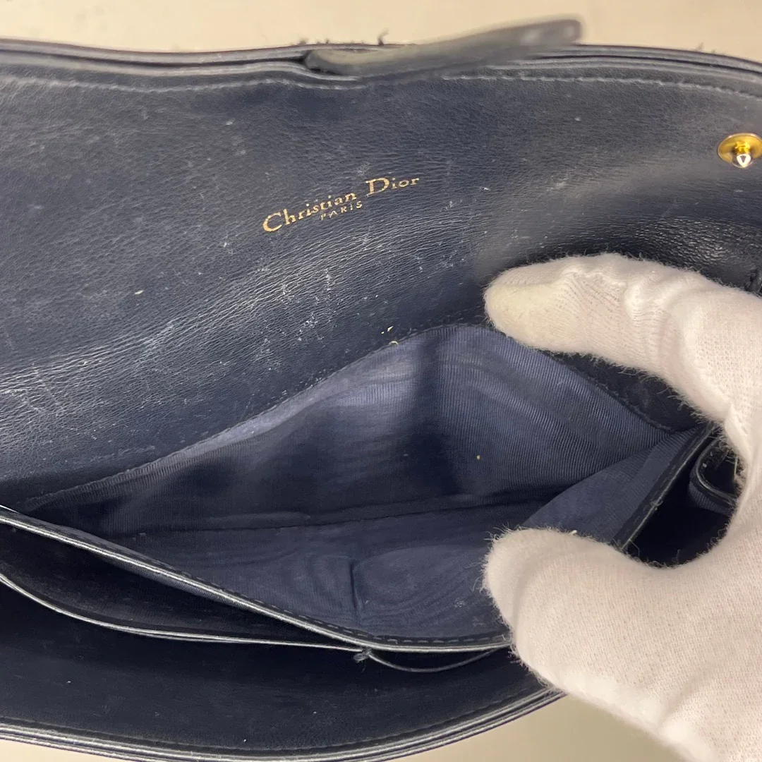 Dior Saddle Wallet on Chain Oblique Jacquard Crossbody Bag - Image 17