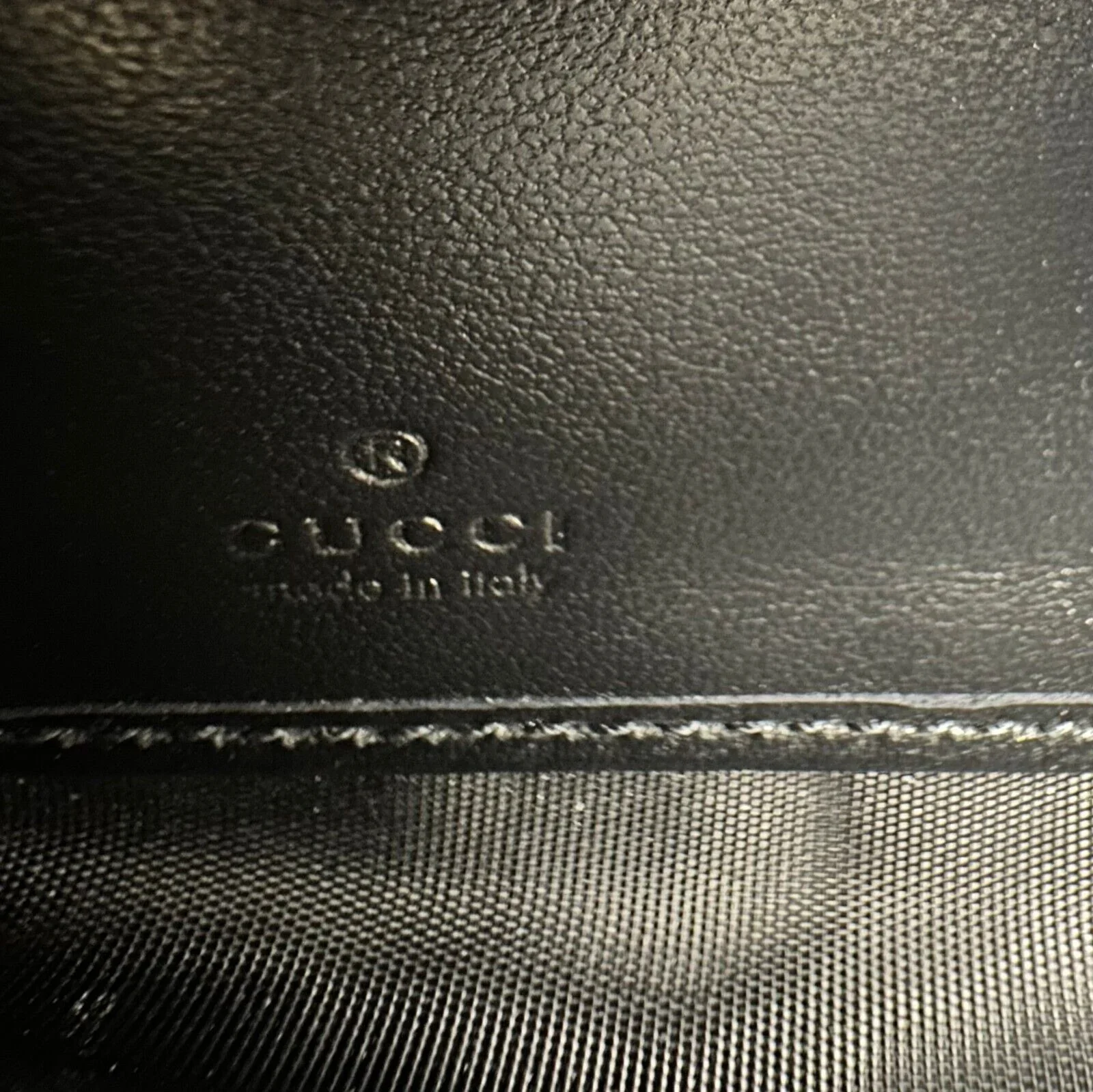 Gucci GG Marmont Zip-Around Long Wallet, Black Matelassé Chevron Leather - Image 8