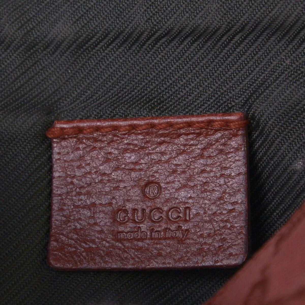 Gucci Monogram Clutch Pouch Bag Red - Image 5