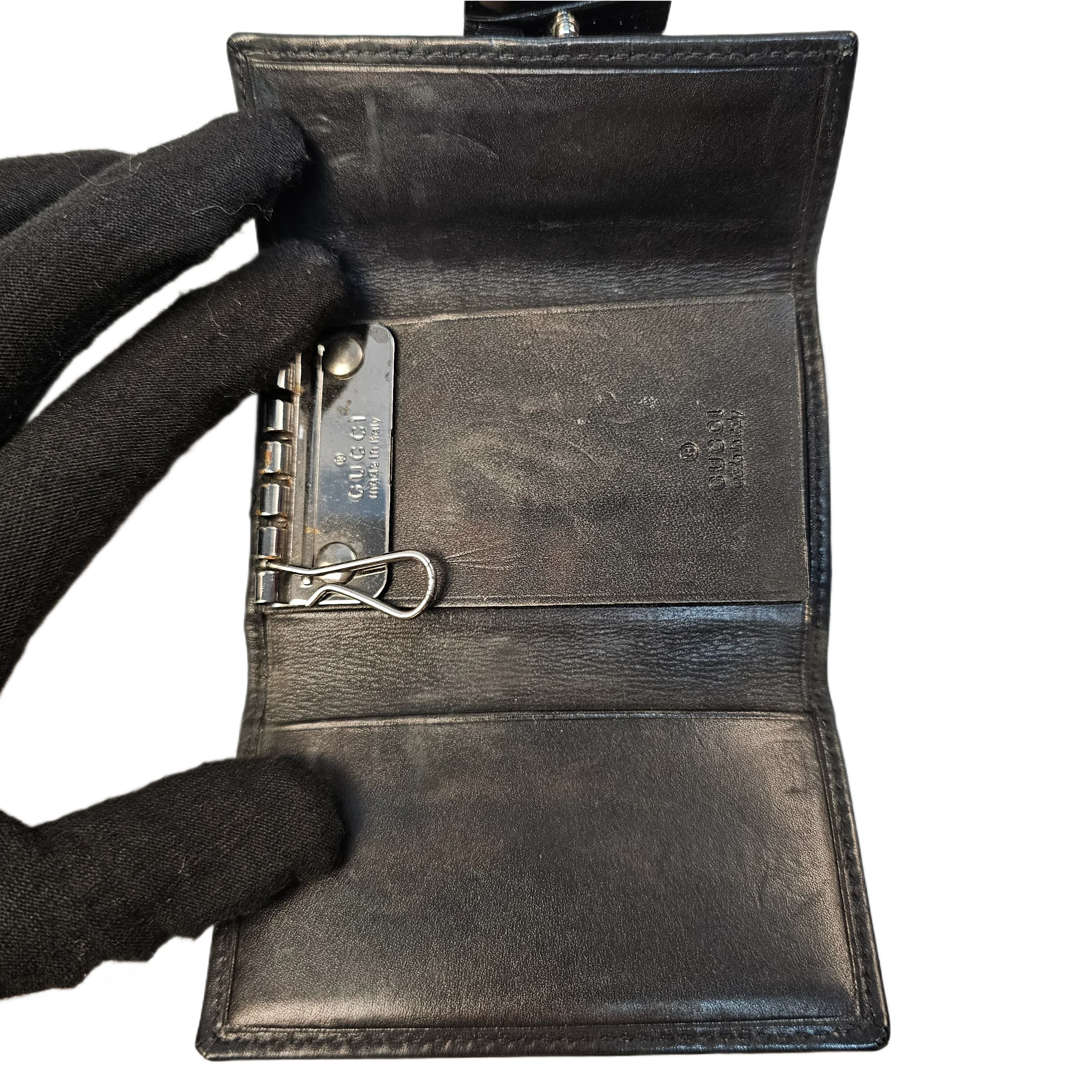 Gucci Monogram Key Case Holder Wallet - Image 7