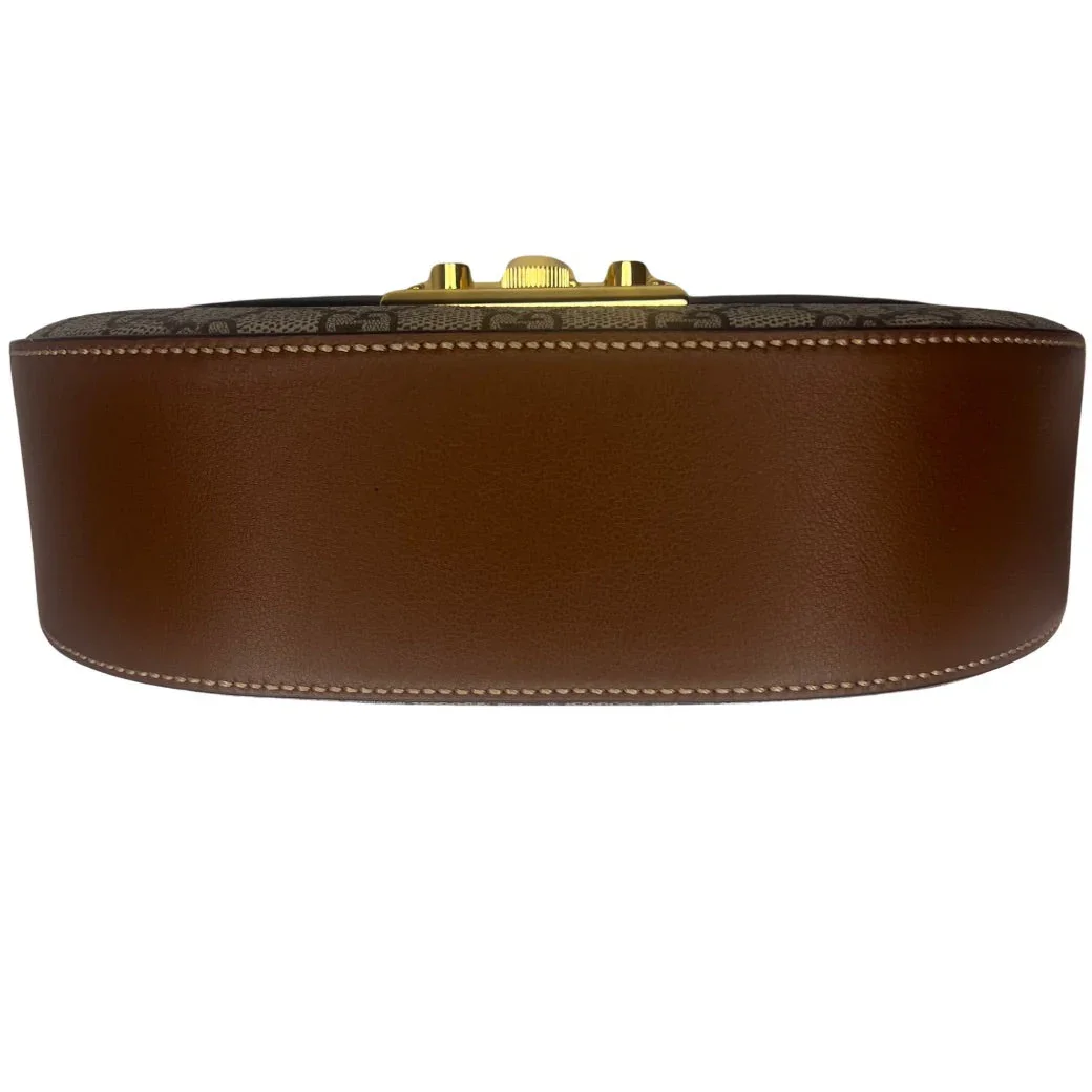 Gucci Padlock Medium GG Supreme Saddle Messenger Bag - Image 6