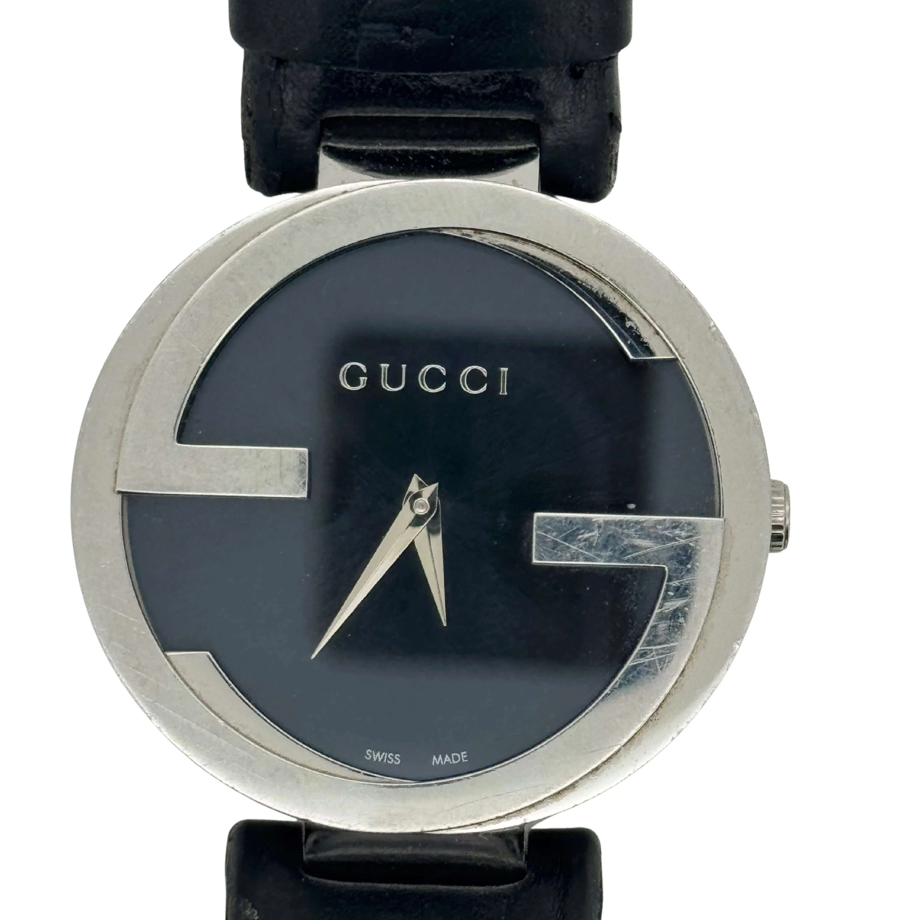 Gucci Interlocking G Logo Watch Stainless Steel Quartz 133.3 - Image 3