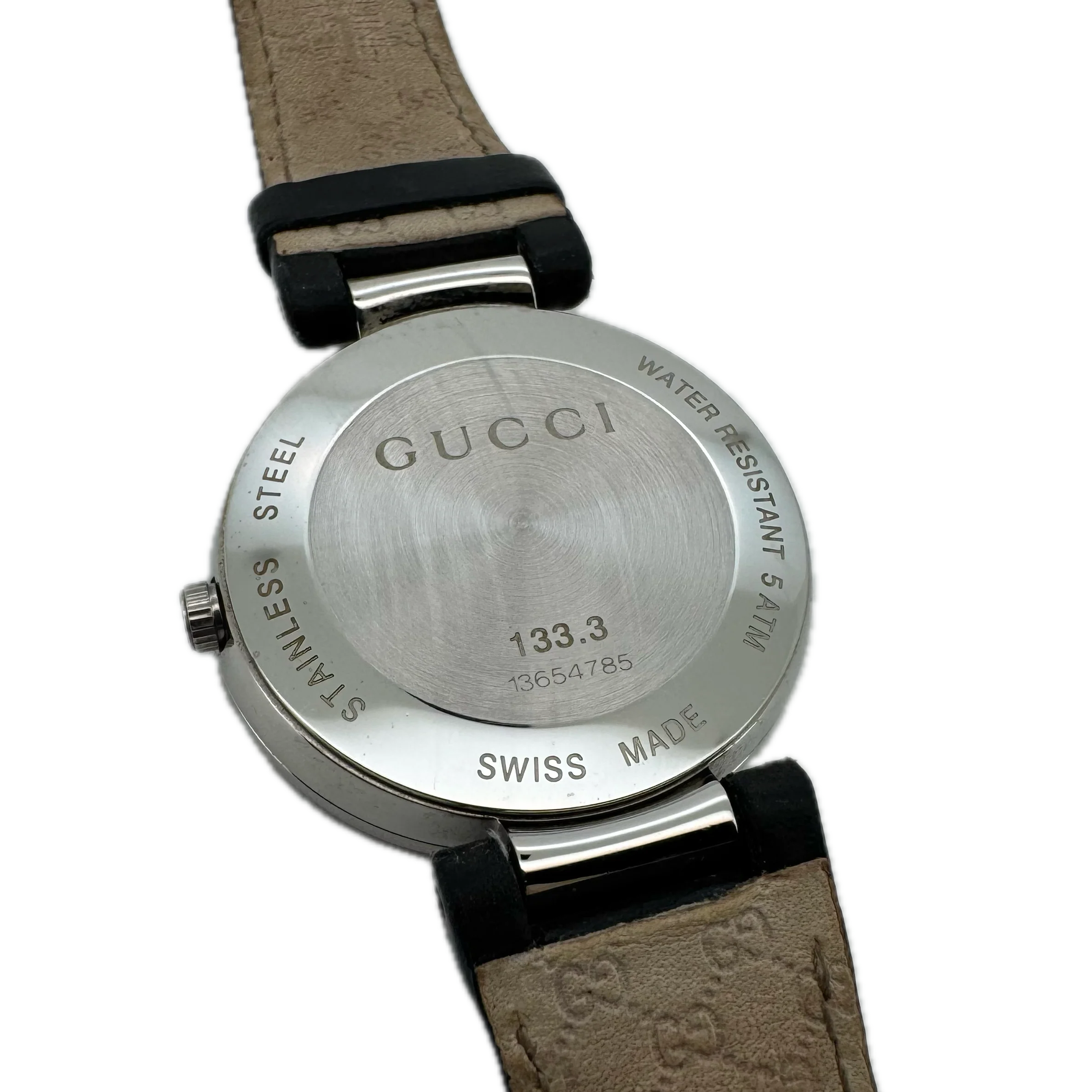 Gucci Interlocking G Logo Watch Stainless Steel Quartz 133.3 - Image 4