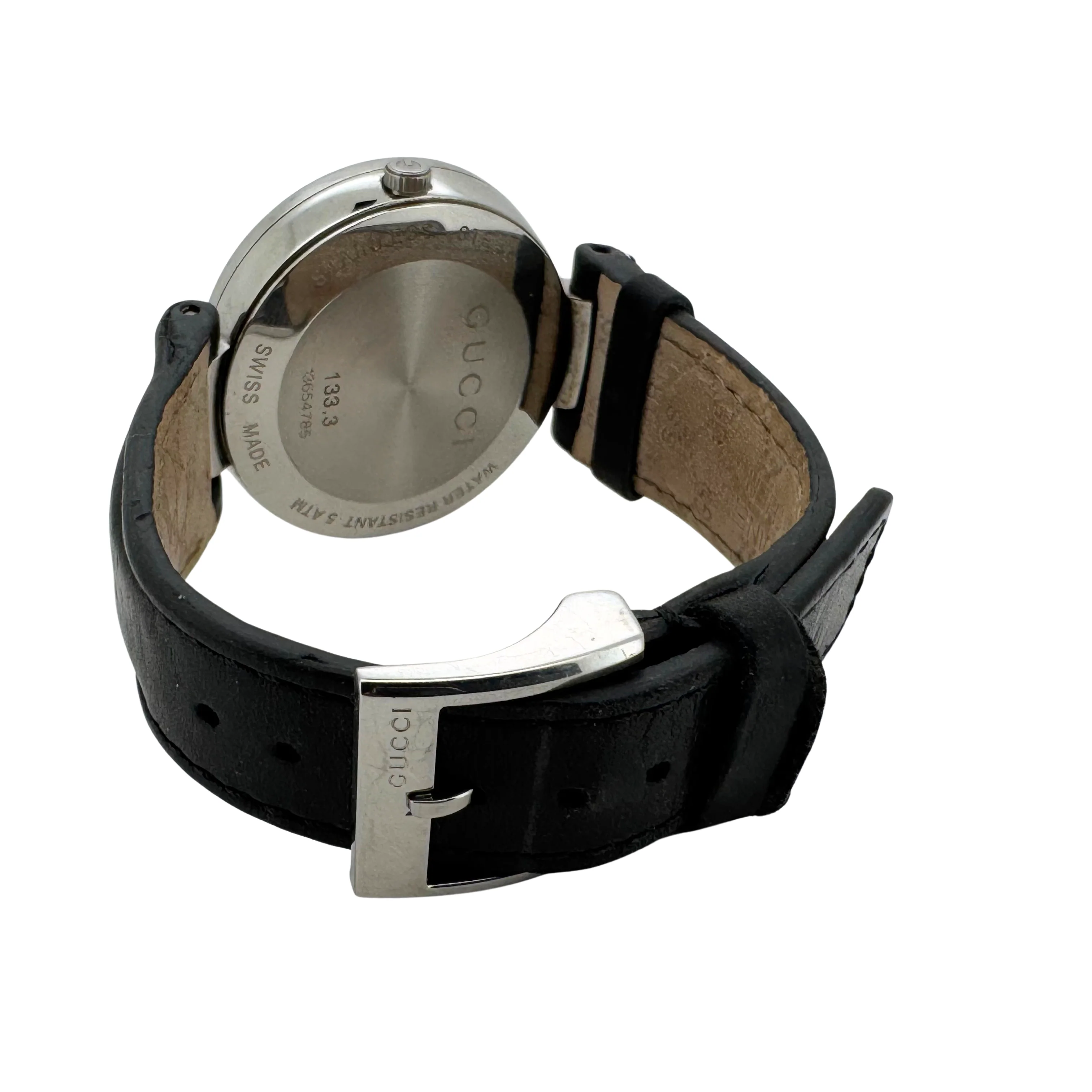 Gucci Interlocking G Logo Watch Stainless Steel Quartz 133.3 - Image 5