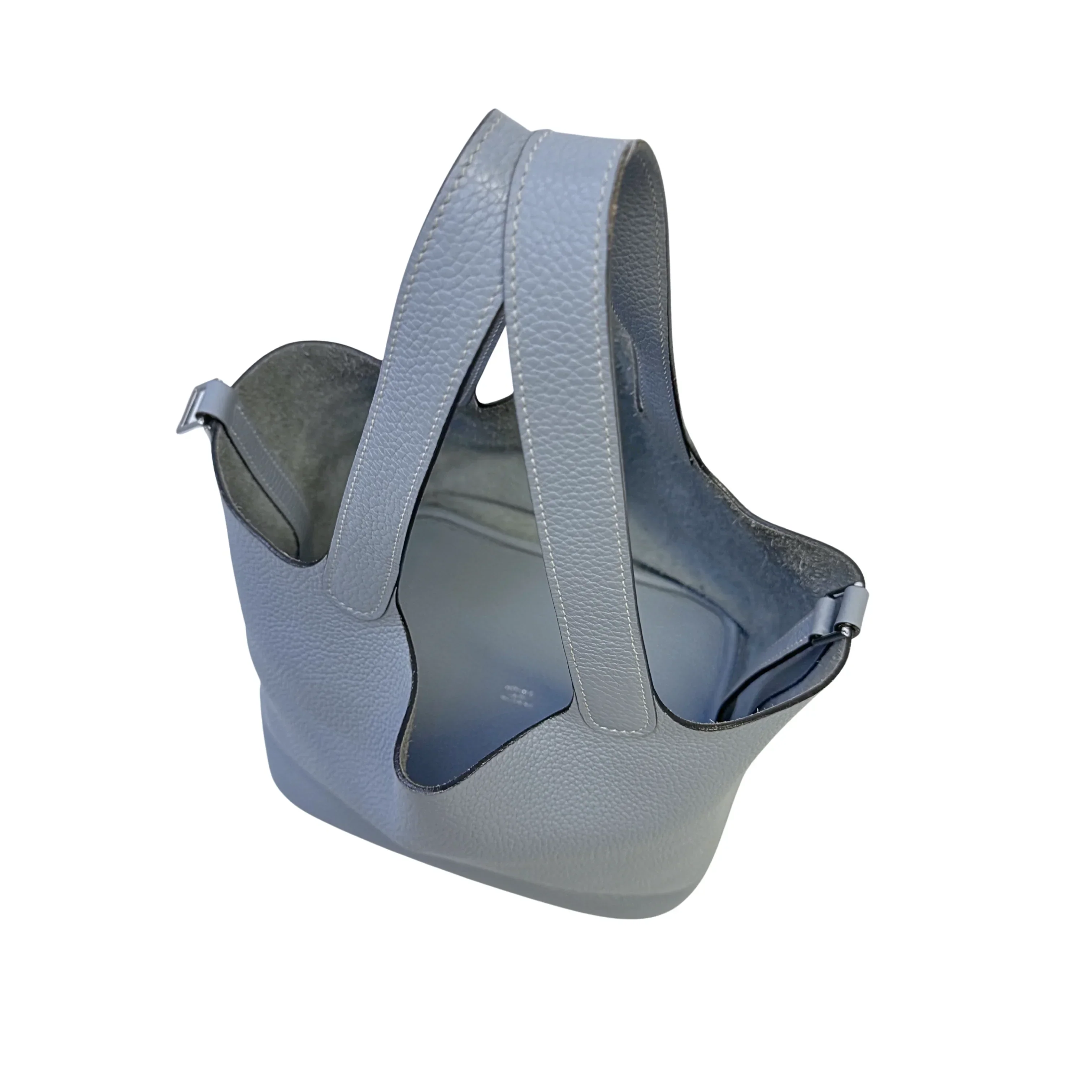 Hermès Picotin Lock 18 Handbag Leather Light Blue - Image 6