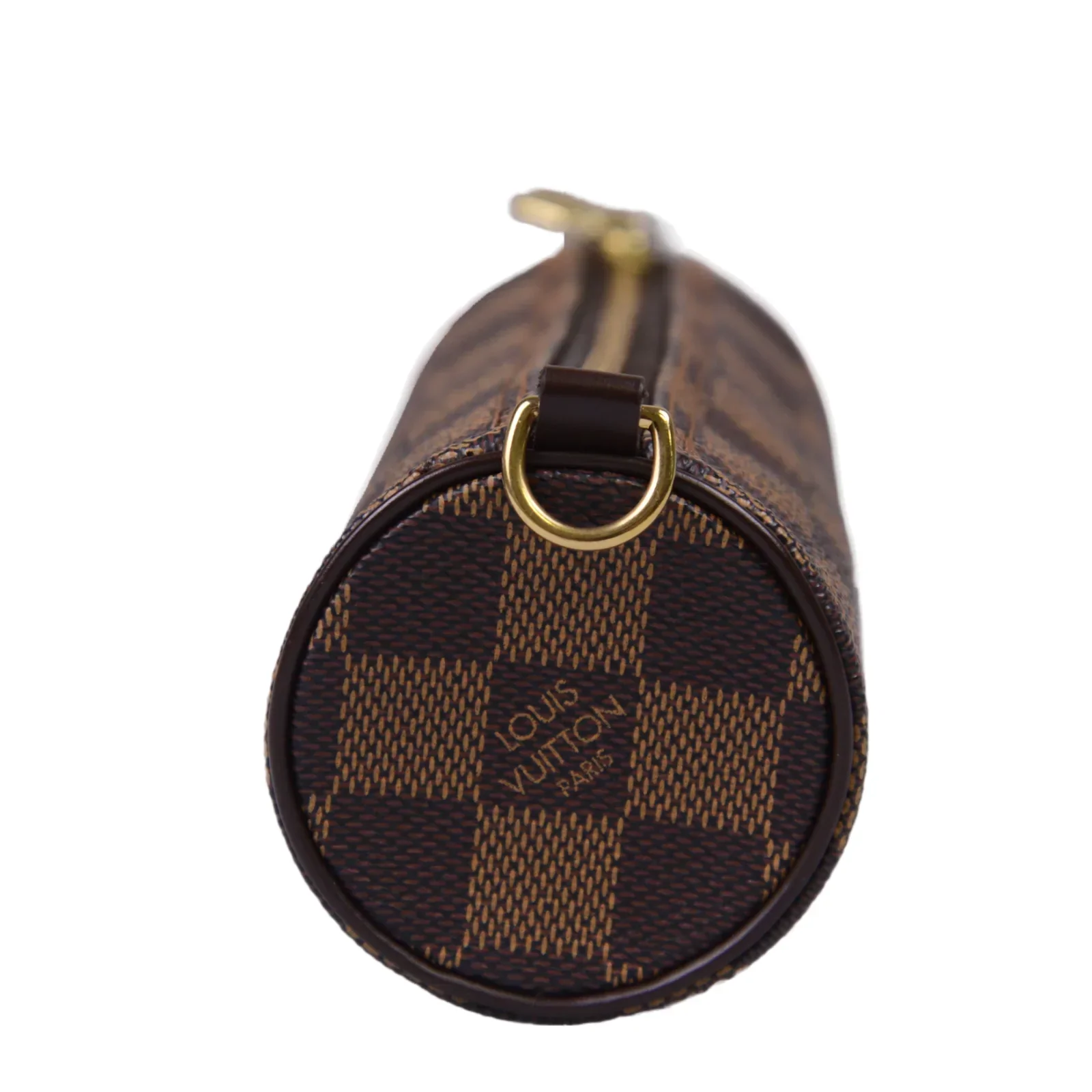 Louis Vuitton Damier Ebene Papillon 30 Monogram Bag With Pouch - Image 15