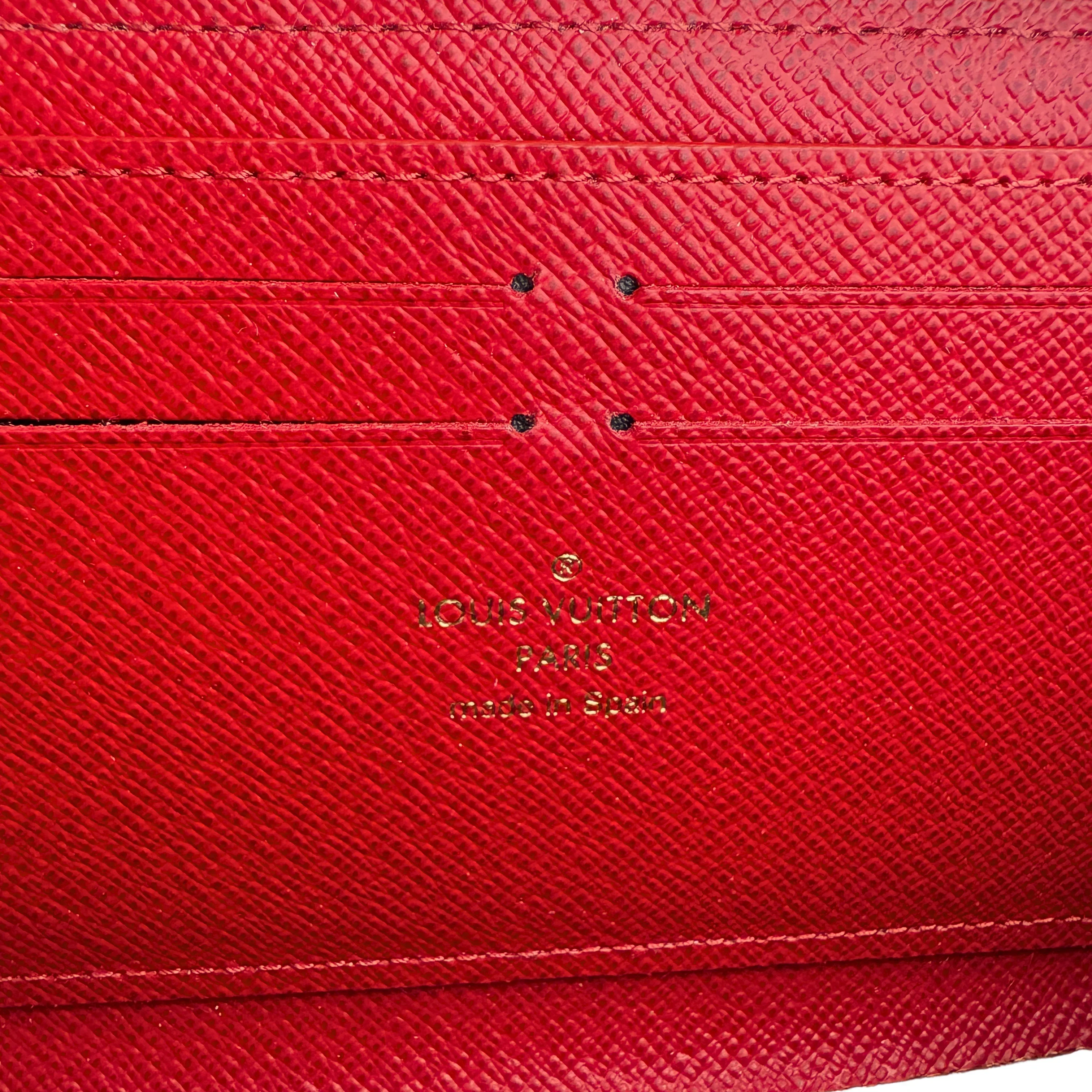 Louis Vuitton Clémence Canvas Wallet - Image 11