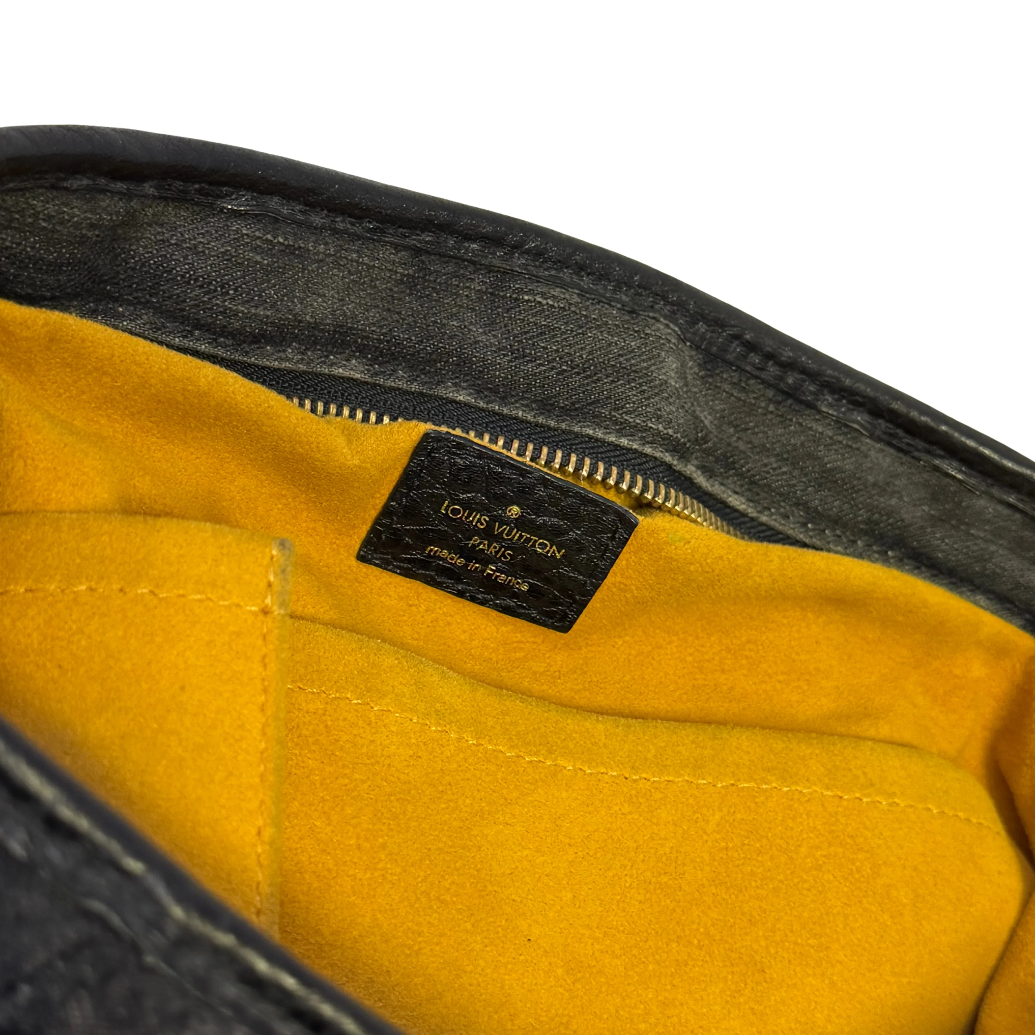 Louis Vuitton Neo Cabby MM Handbag Denim Black - Image 8