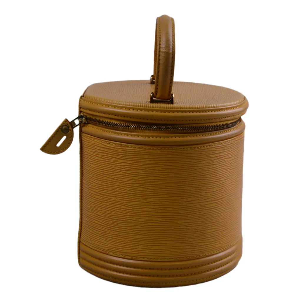 Louis Vuitton Epi Leather Cannes Vanity Bag, Yellow - Image 5