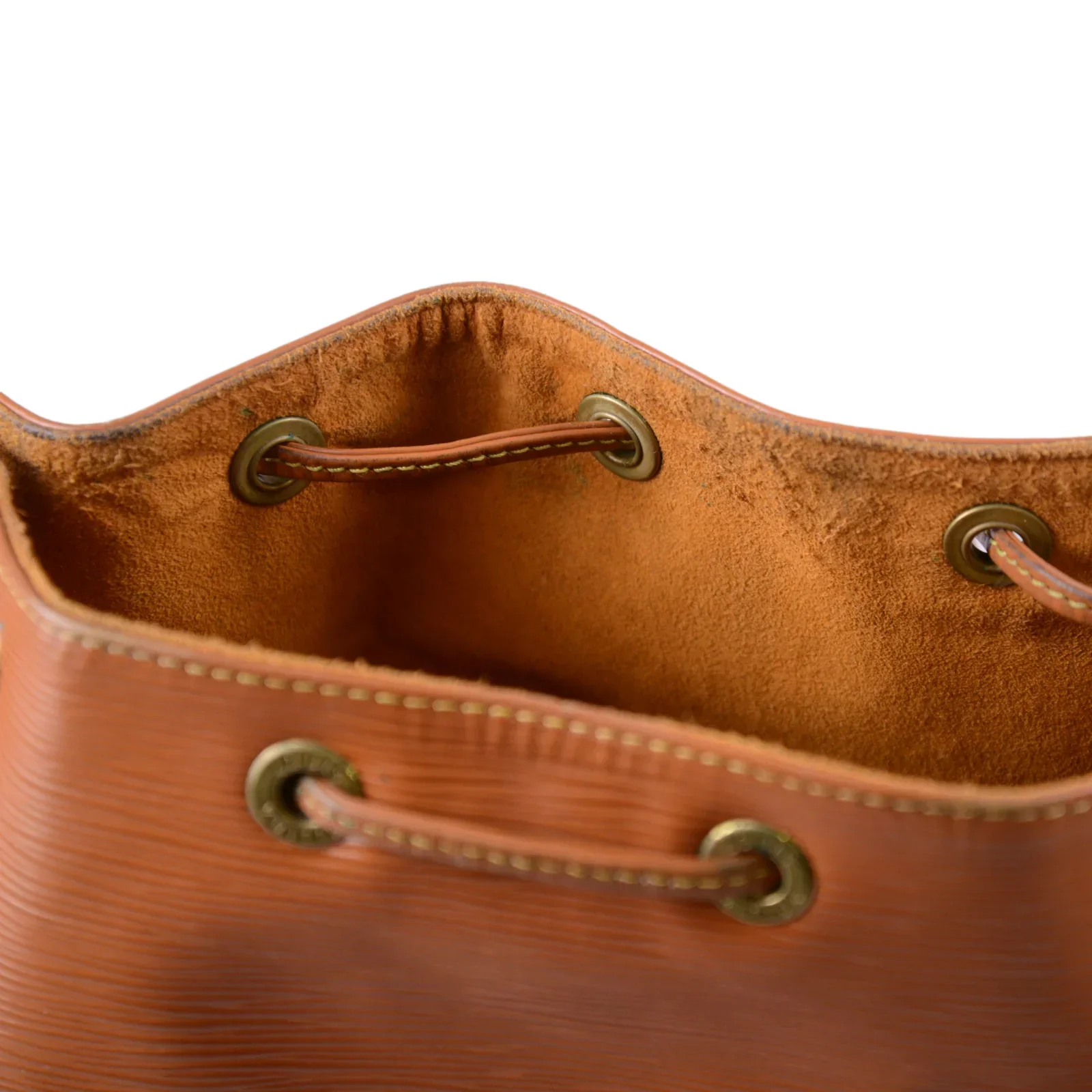 Louis Vuitton Epi Noe Bucket Petit Mini Bag Brown - Image 16